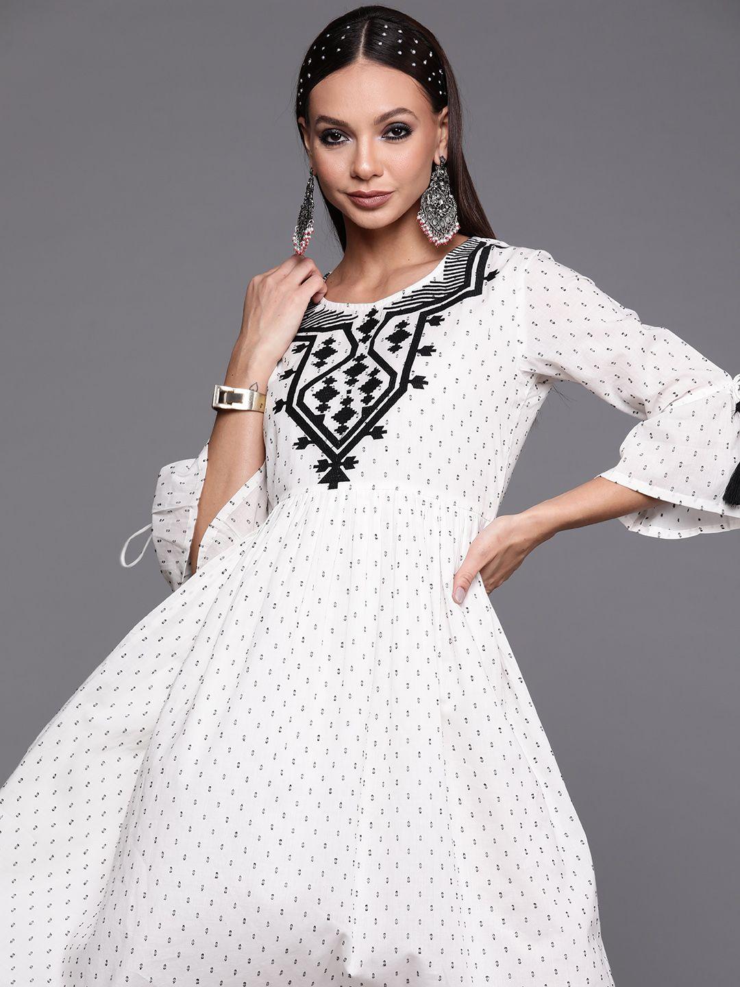 indo-era-white-ethnic-motifs-embroidered-ethnic-a-line-dress