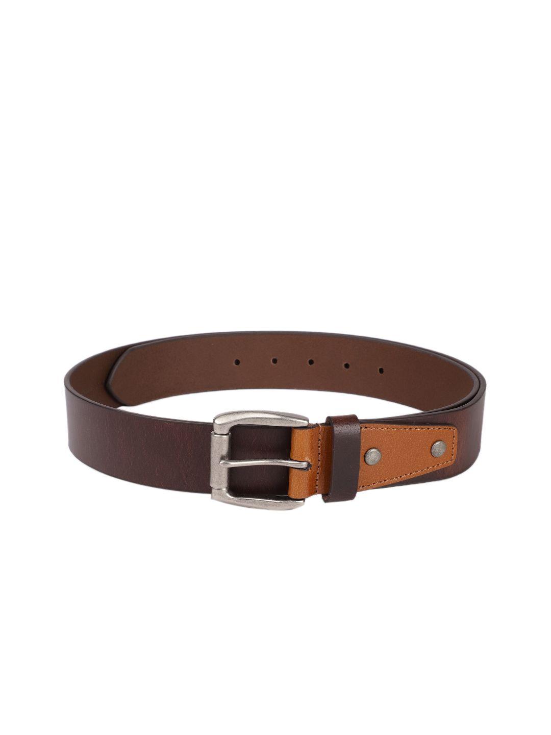 levis-men-brown-textured-leather-belt