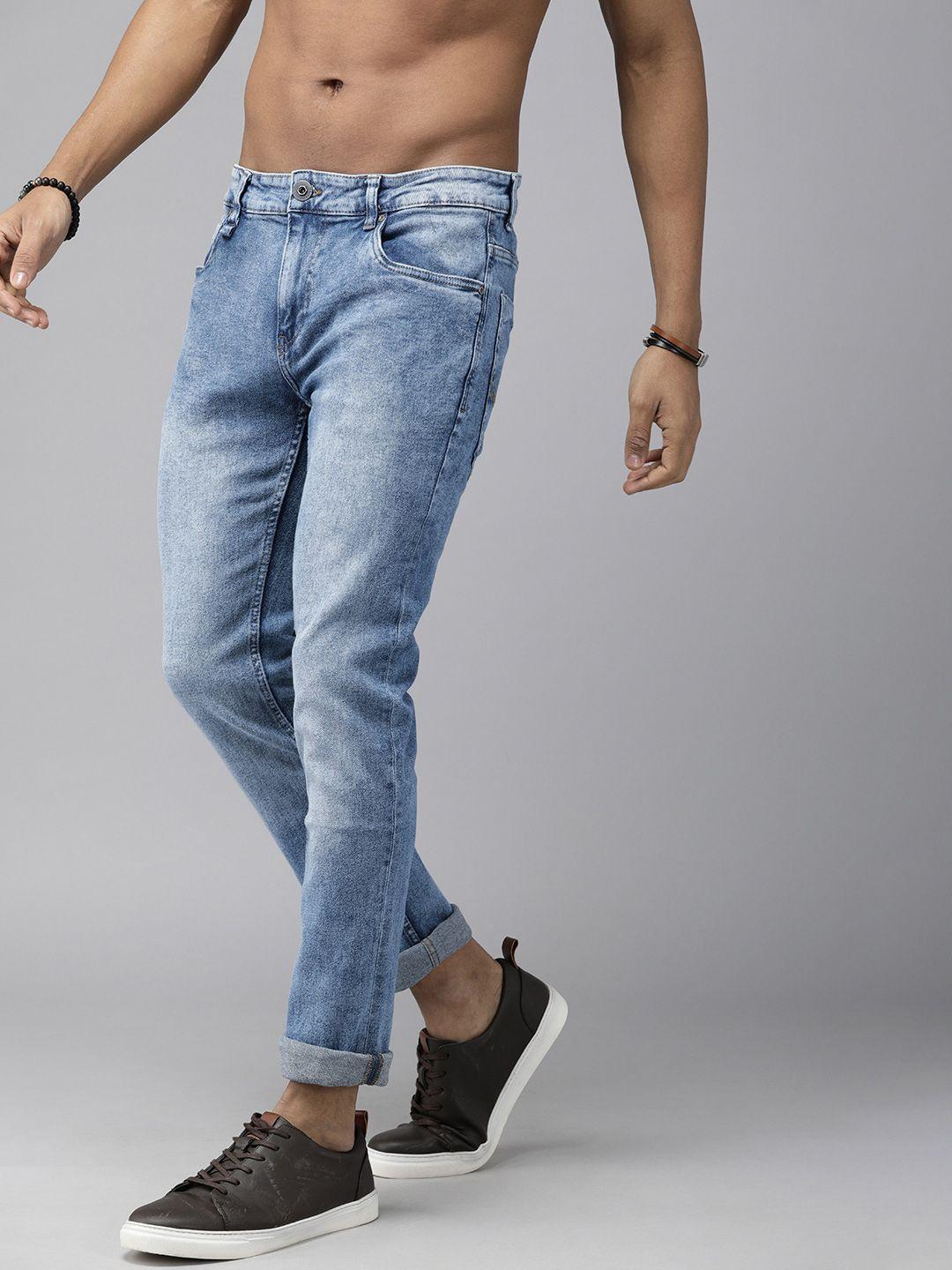 roadster-men-blue-skinny-fit-low-rise-clean-look-heavy-fade-stretchable-jeans