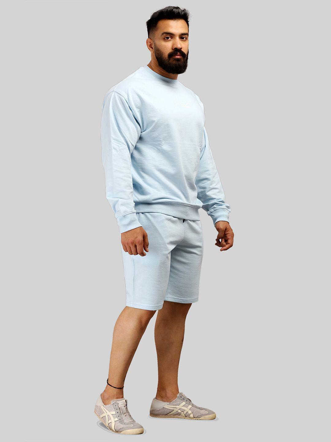 fuaark-men-blue-loose-fit-shorts