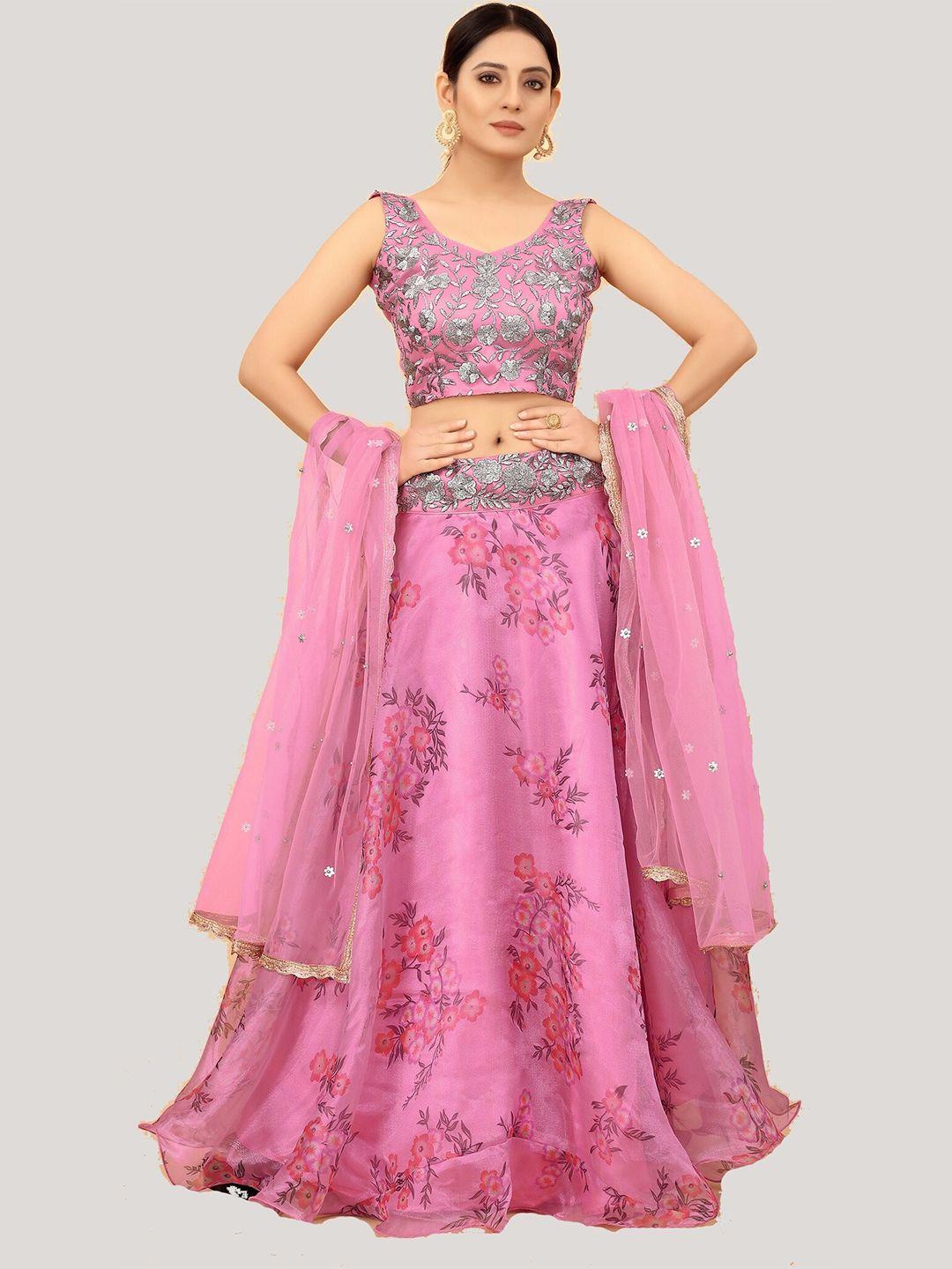 fashion-basket-pink-embroidered-sequinned-semi-stitched-lehenga-&-unstitched-blouse-with-dupatta