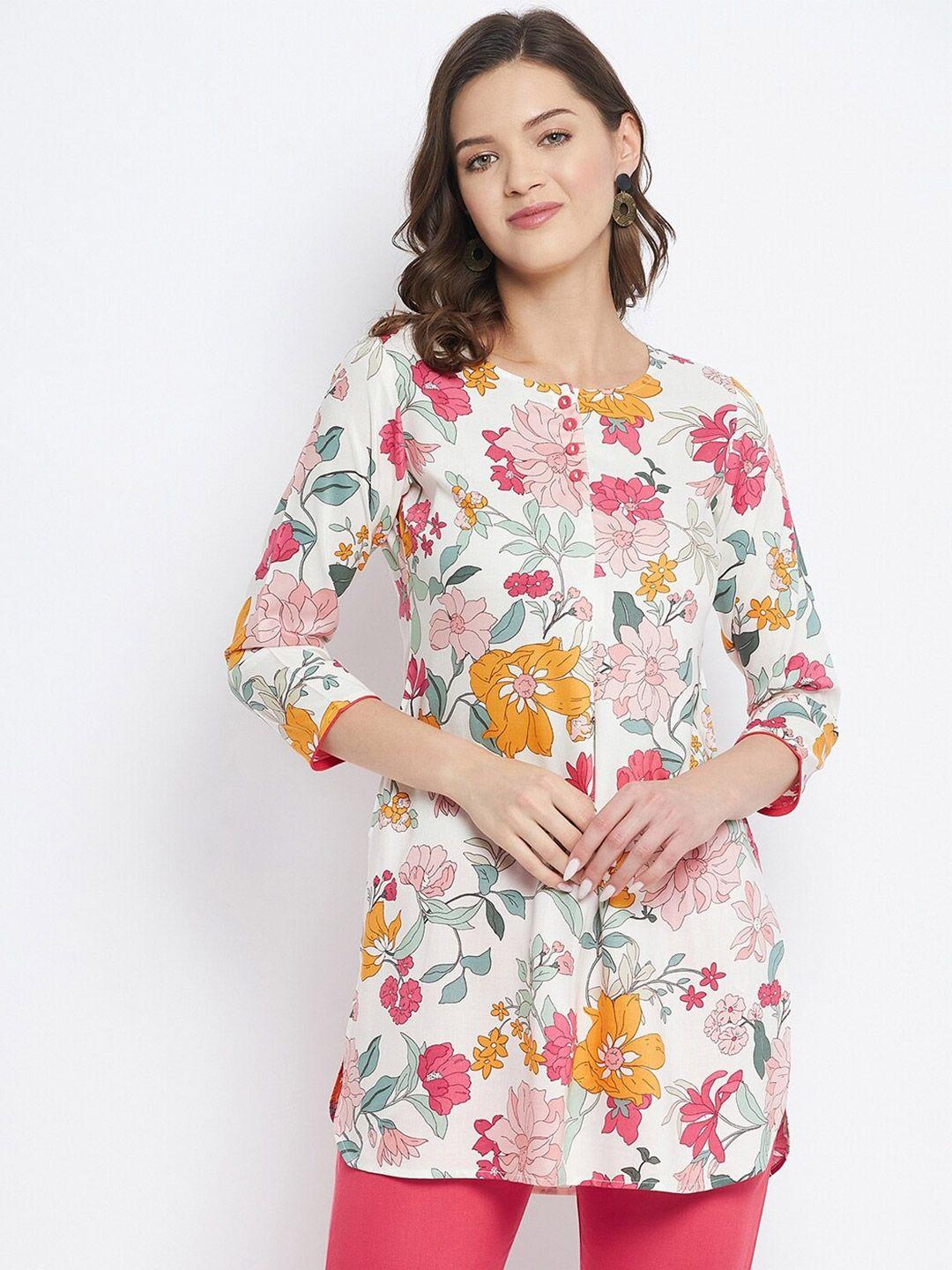 tissu-women-multicoloured-floral-printed-kurti