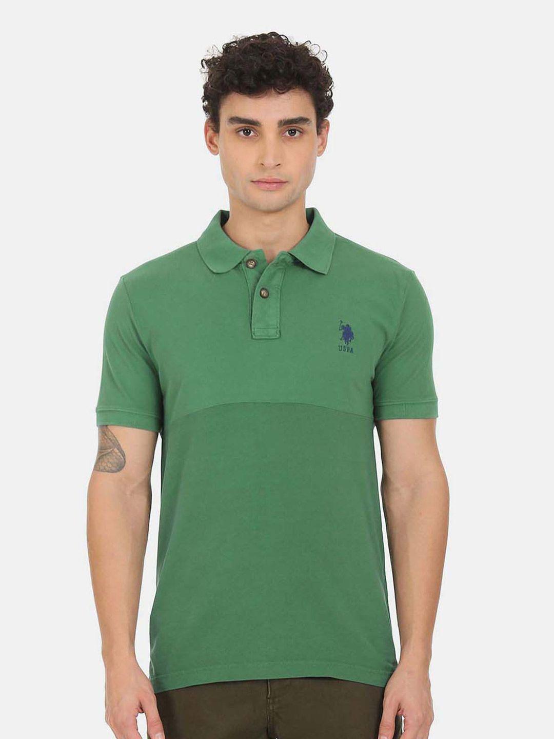 u.s.-polo-assn.-denim-co.-men-green-polo-collar-t-shirt