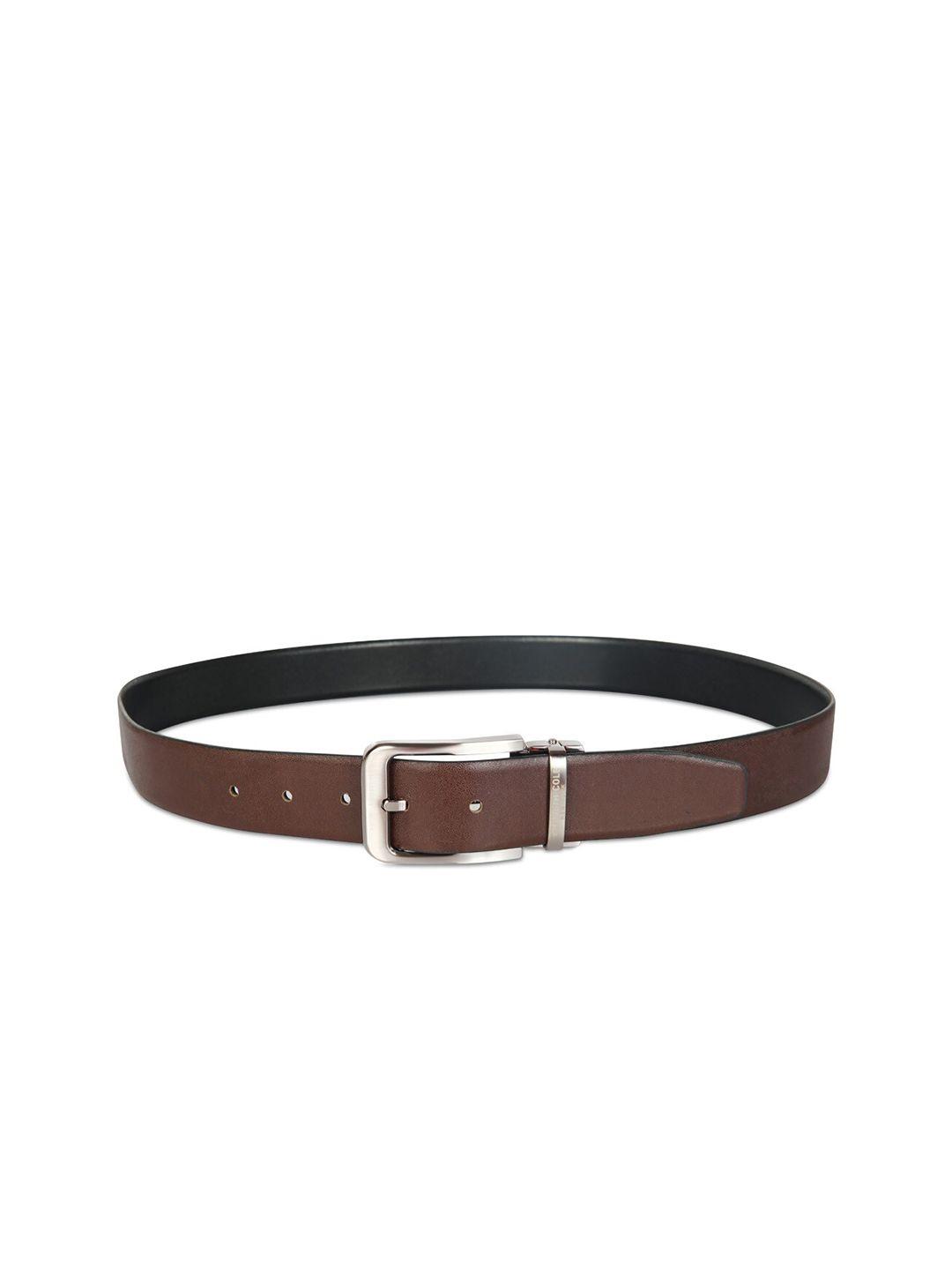 kenneth-cole-men-brown-leather-belt