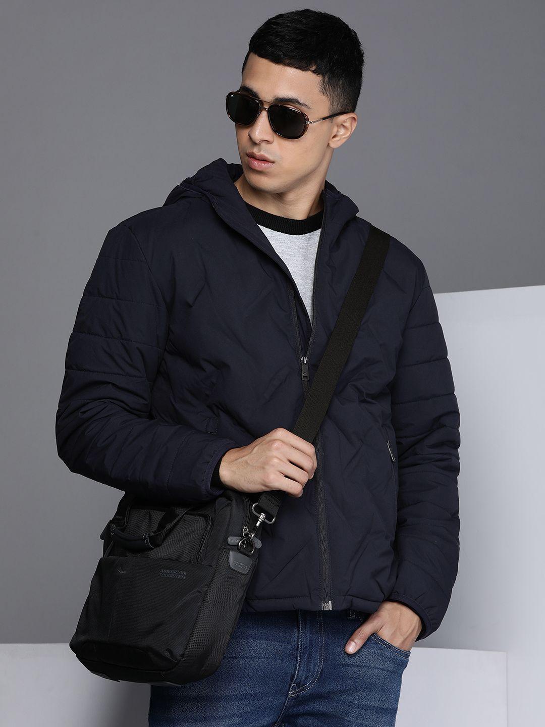 kenneth-cole-commuter-men-navy-blue-solid-hooded-padded-jacket