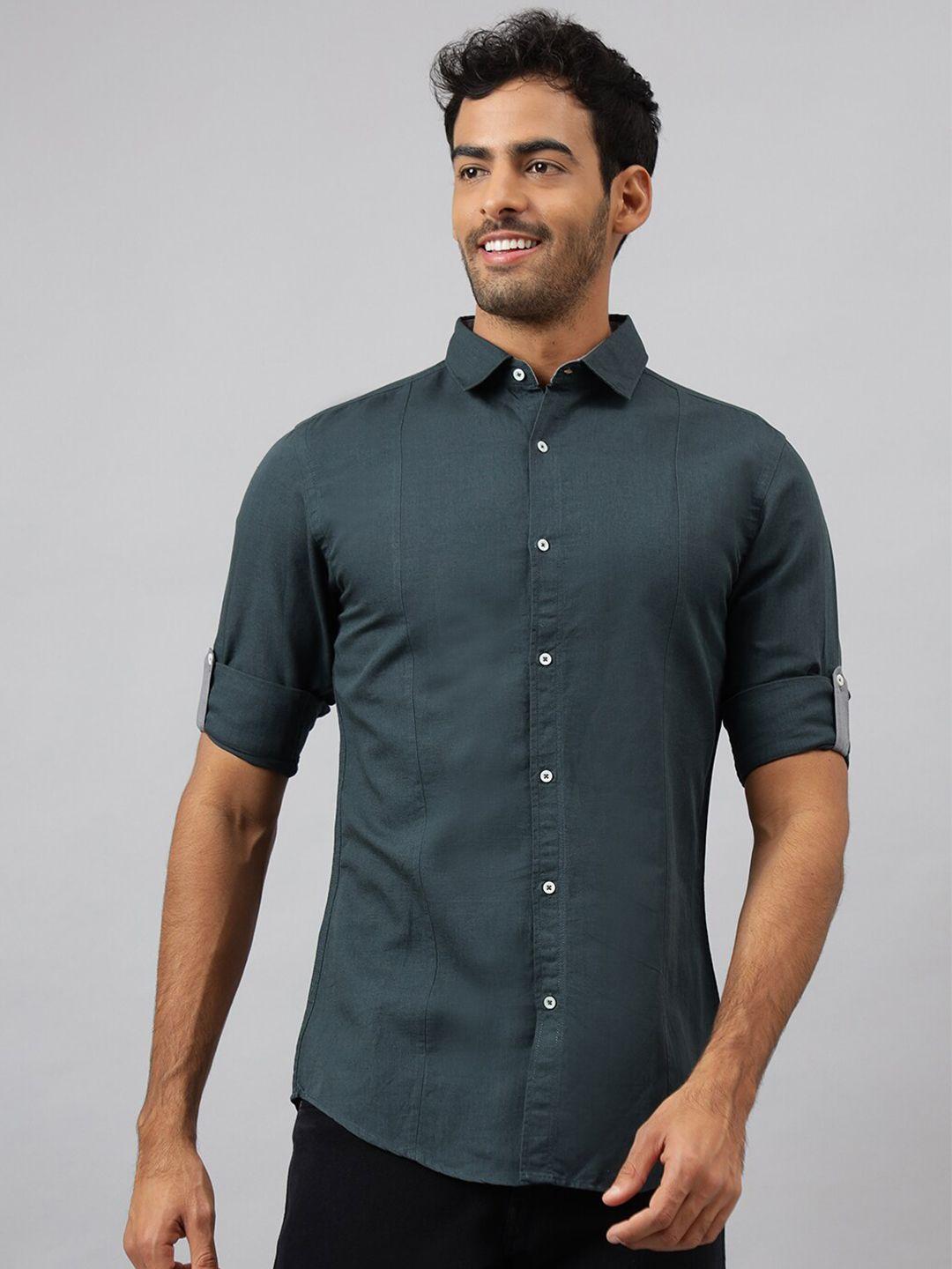 mr-button-men-charcoal-slim-fit-casual-shirt