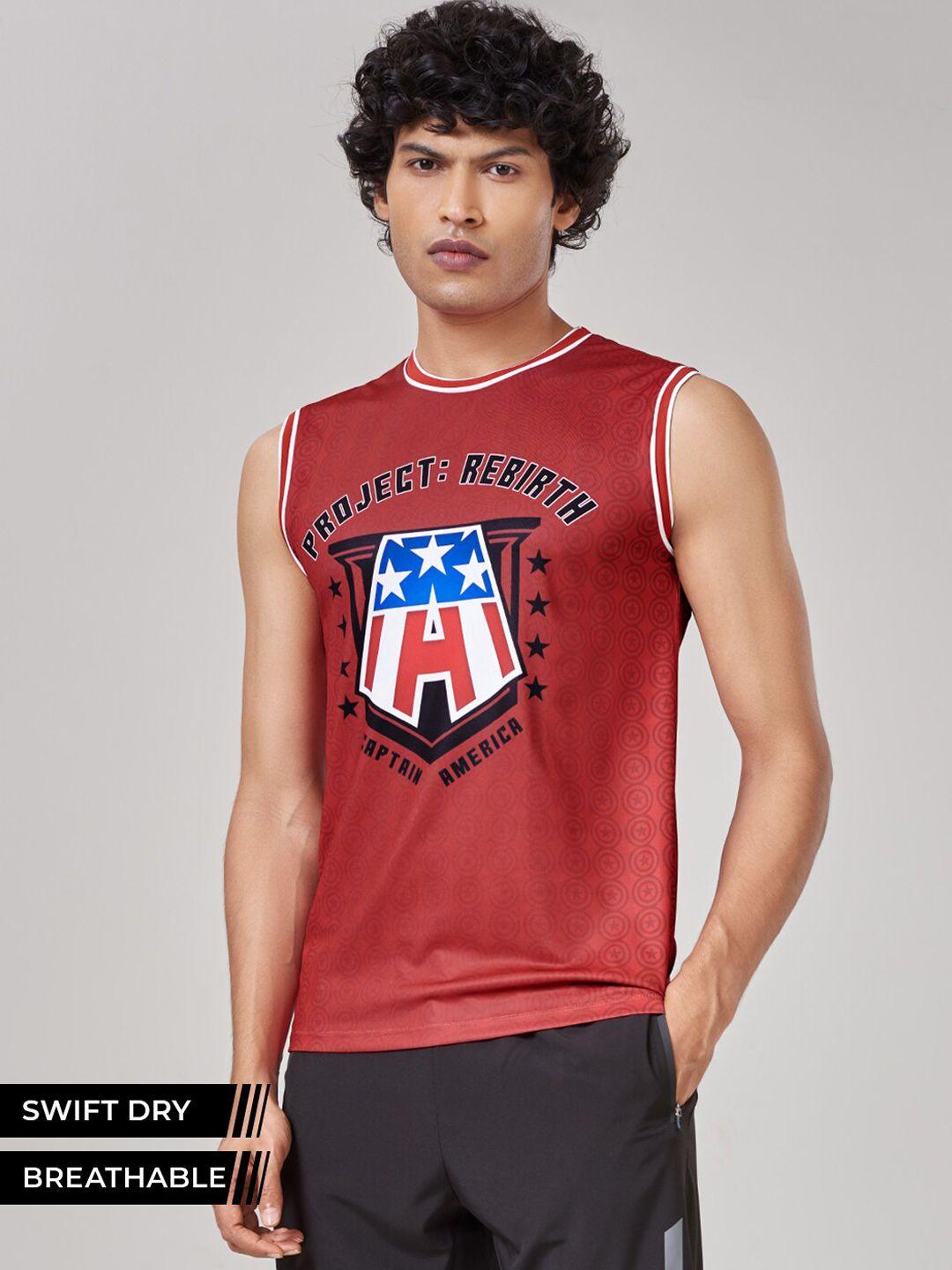 the-souled-store-men-red-&-blue-captain-america-printed-gym-vest