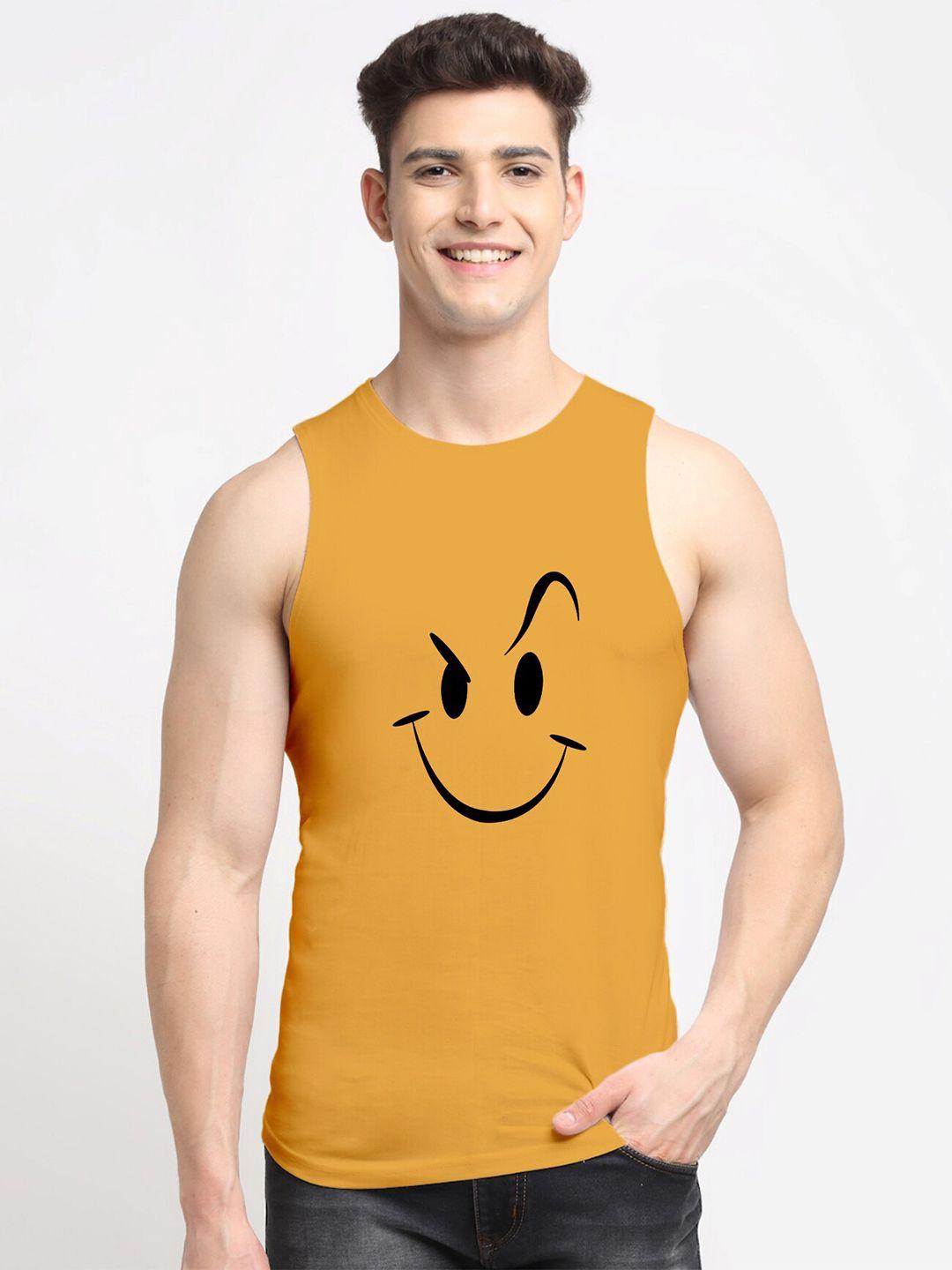 friskers-men-mustard-printed-innerwear-vests