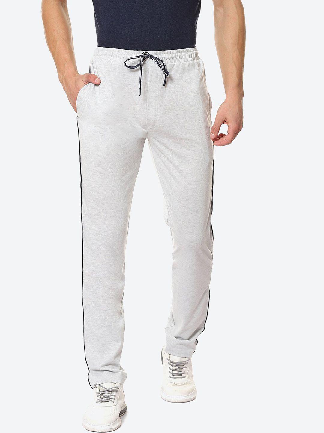 vinenzia-men-grey-melange-solid-track-pants