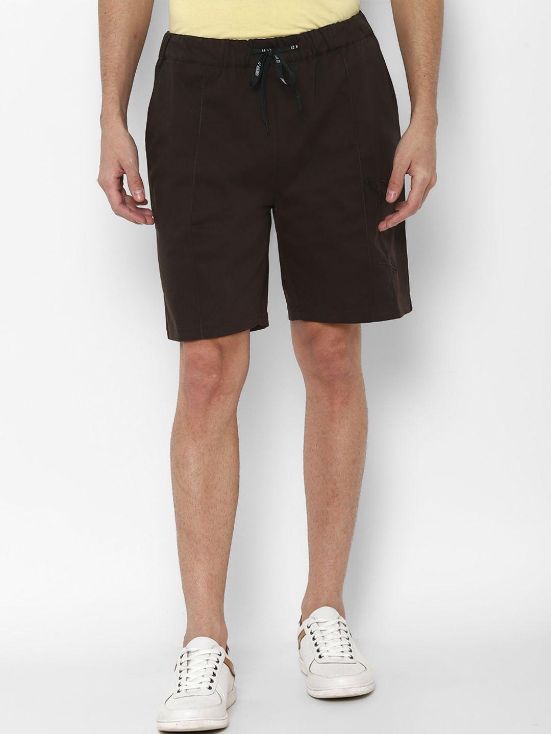 forever-21-men-brown-cotton-shorts