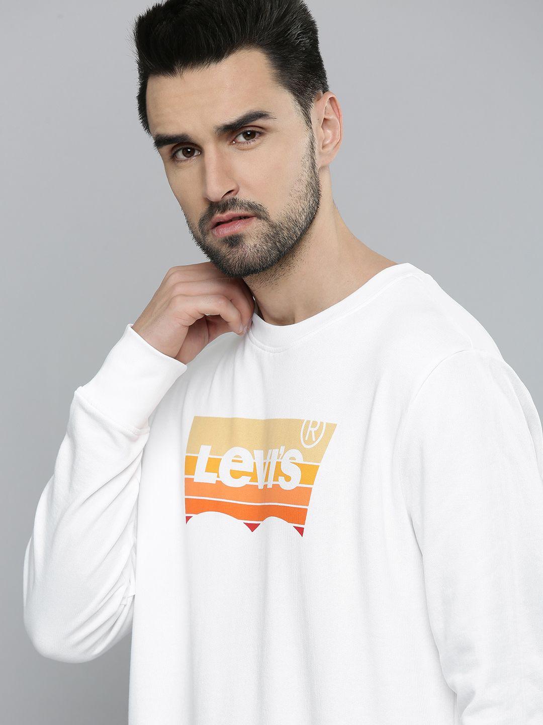 levis-men-white-printed-pure-cotton-sweatshirt