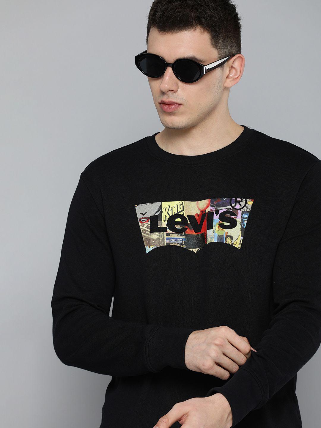 levis-men-black-brand-logo-printed-sweatshirt