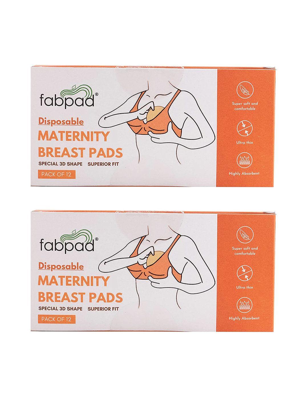 fabpad-set-of-2-disposable-maternity-nursing-breast-pads---12-pieces-each