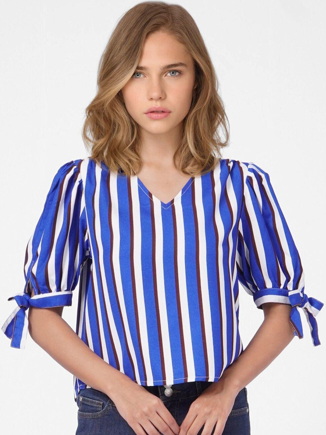 only-blue-striped-top