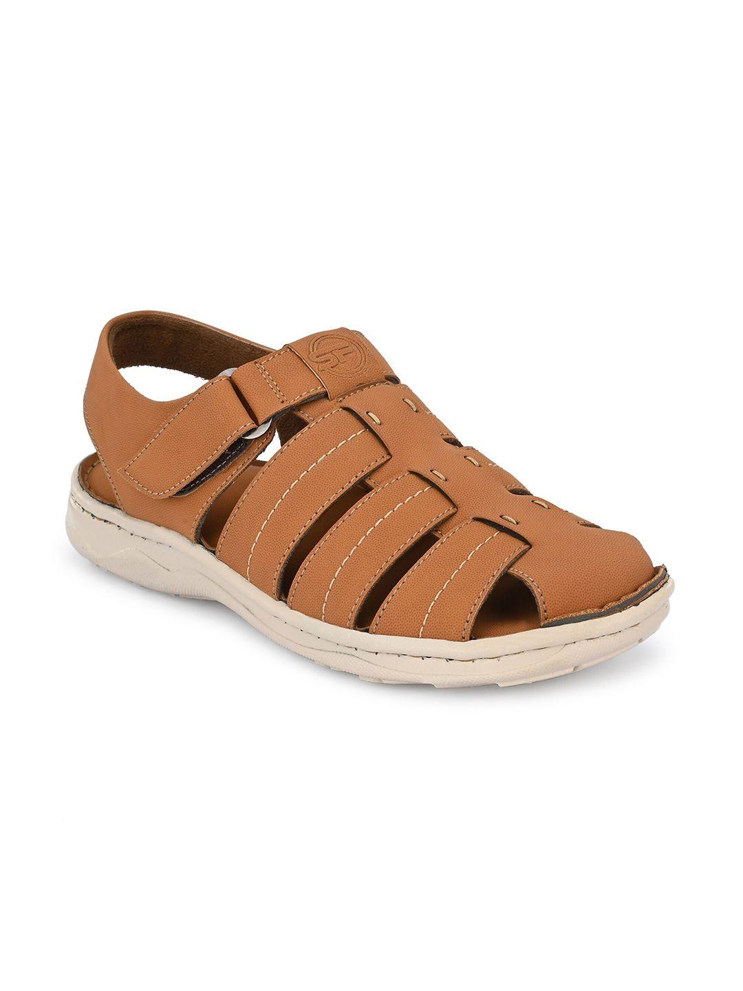 softio-men-beige-comfort-sandals