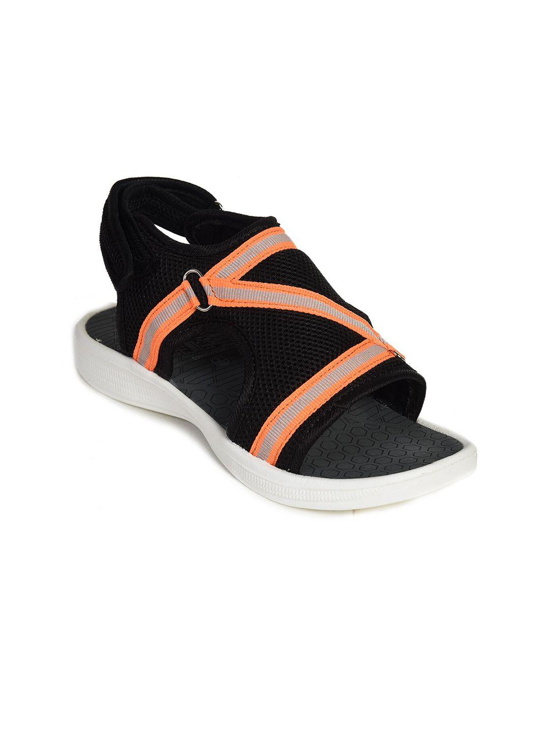 ajanta-kids-black-&-orange-sports-sandals