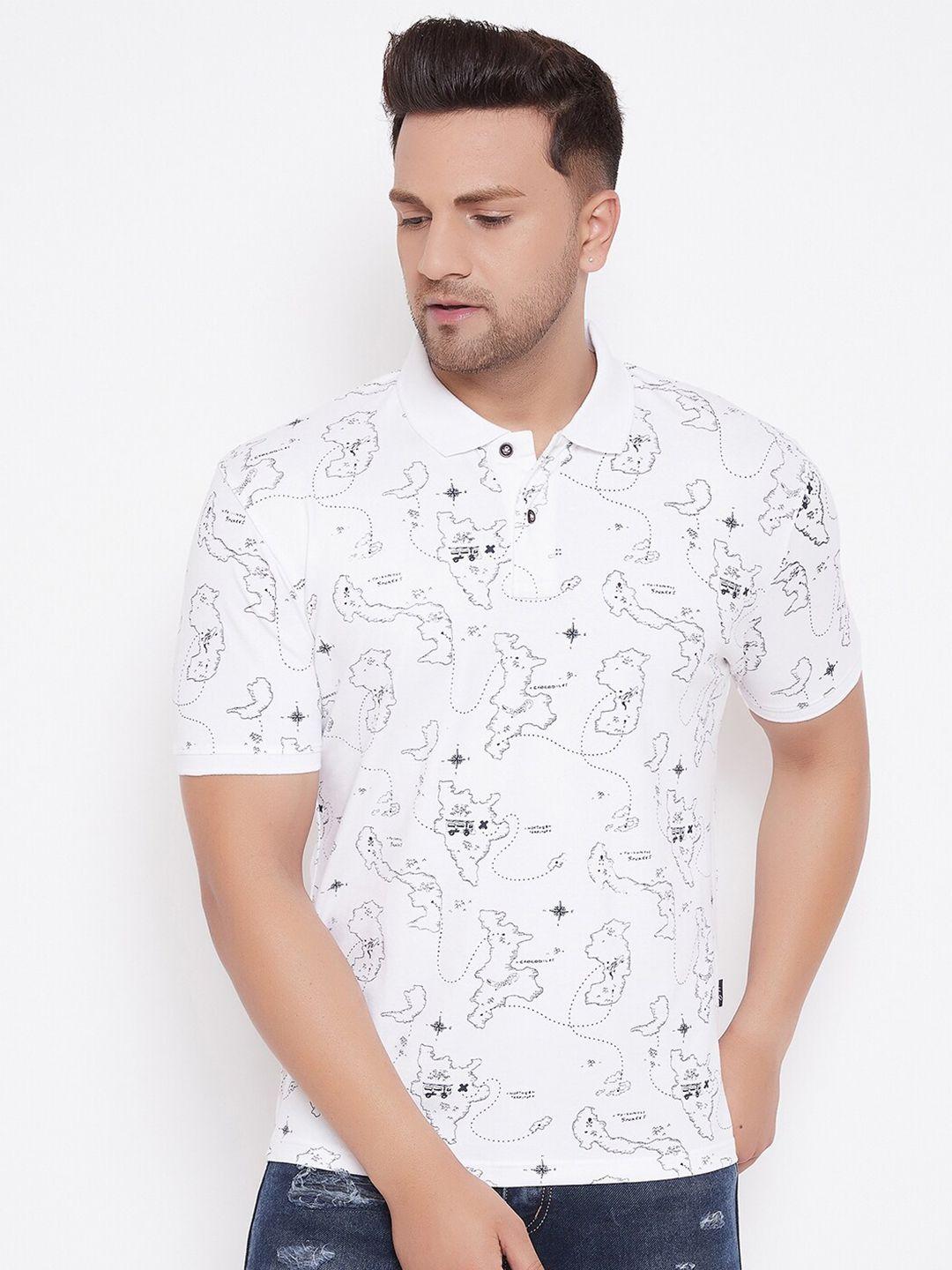 harbor-n-bay-men-white-typography-printed-polo-collar-t-shirt