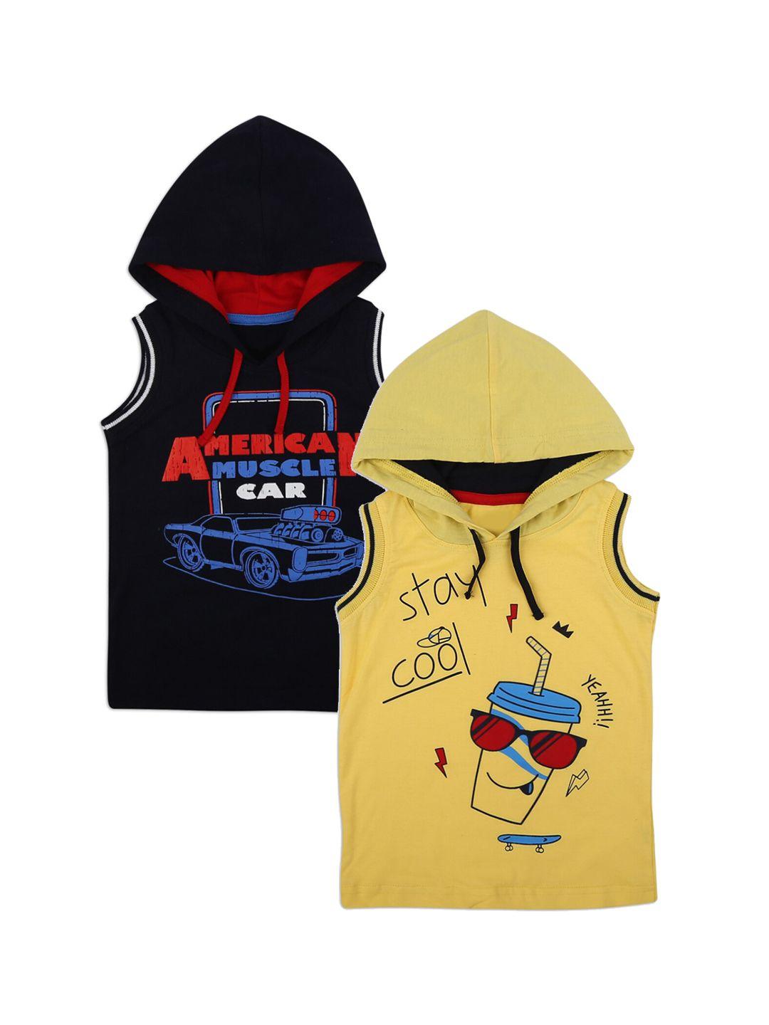 v-mart-boys-pack-of-2-yellow-&-black-printed-cotton-innerwear-vests