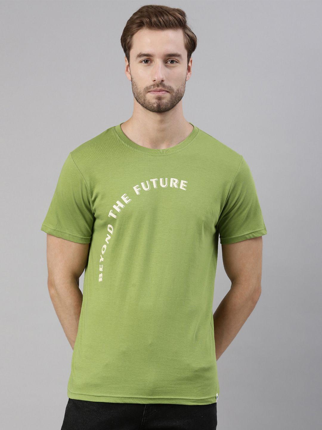 joven-men-green-printed-pure-cotton-t-shirt