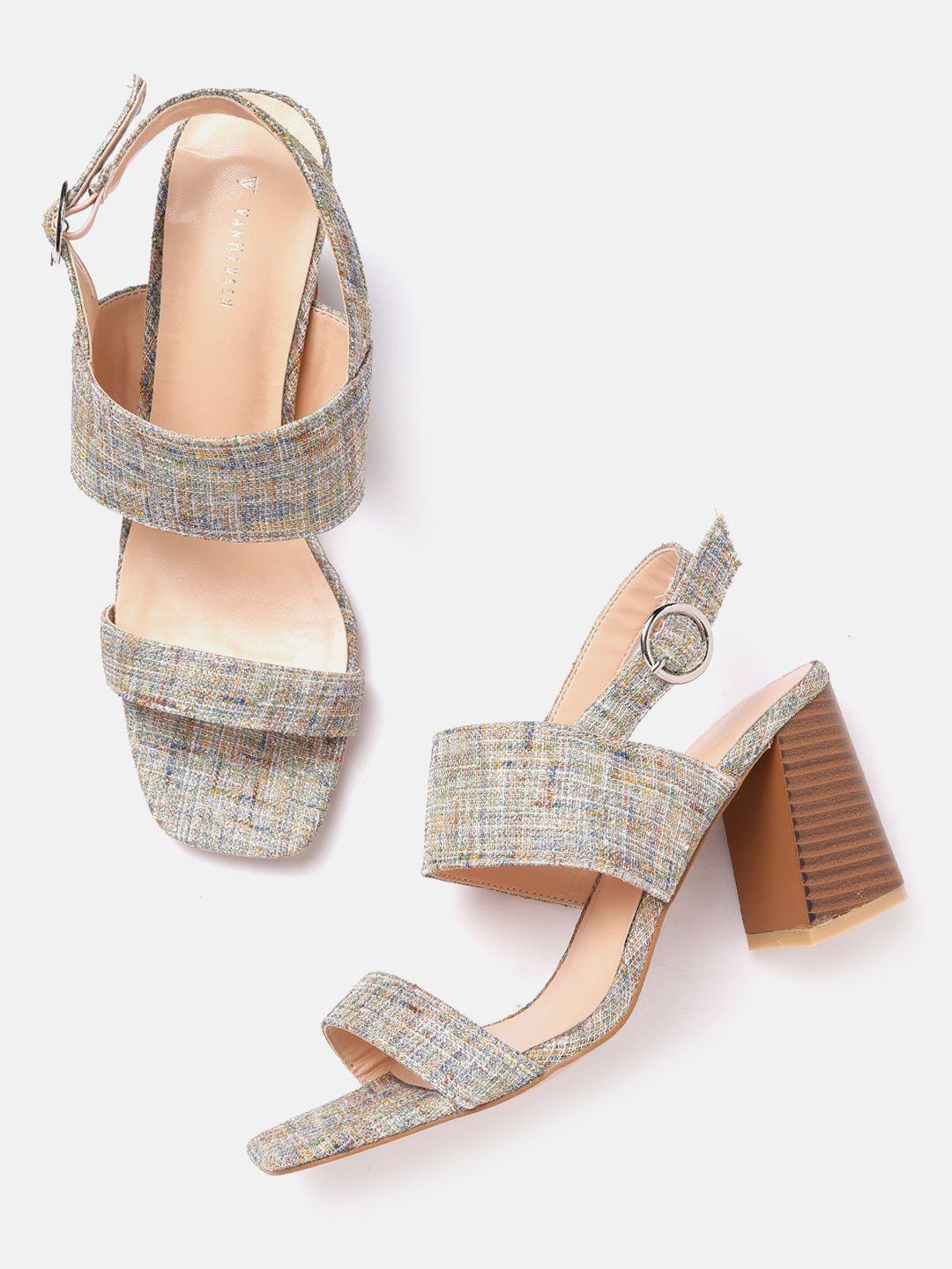 van-heusen-woman-multicoloured-woven-design-block-heels