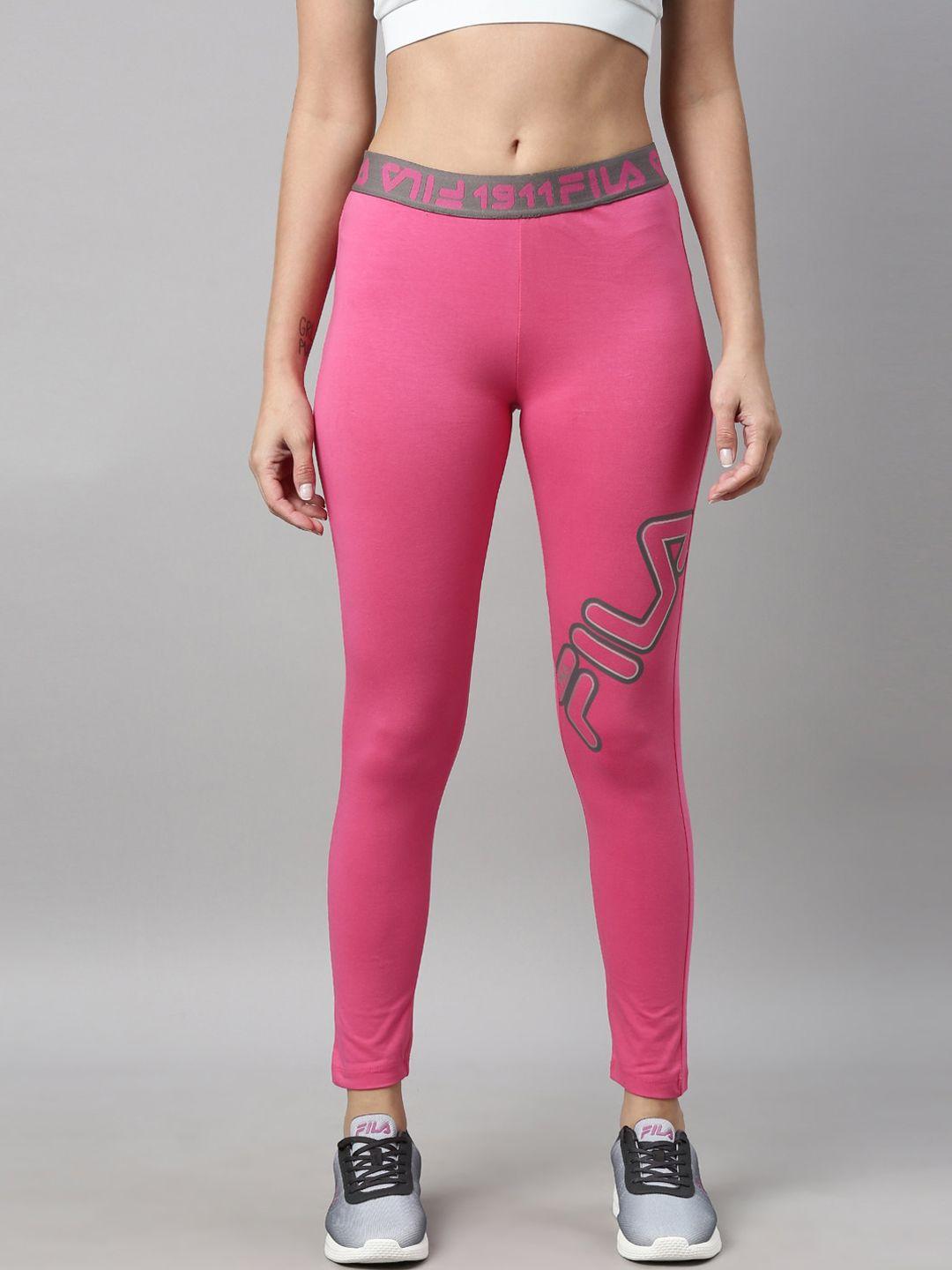 fila-women-pink-solid-pk-tasse-tights