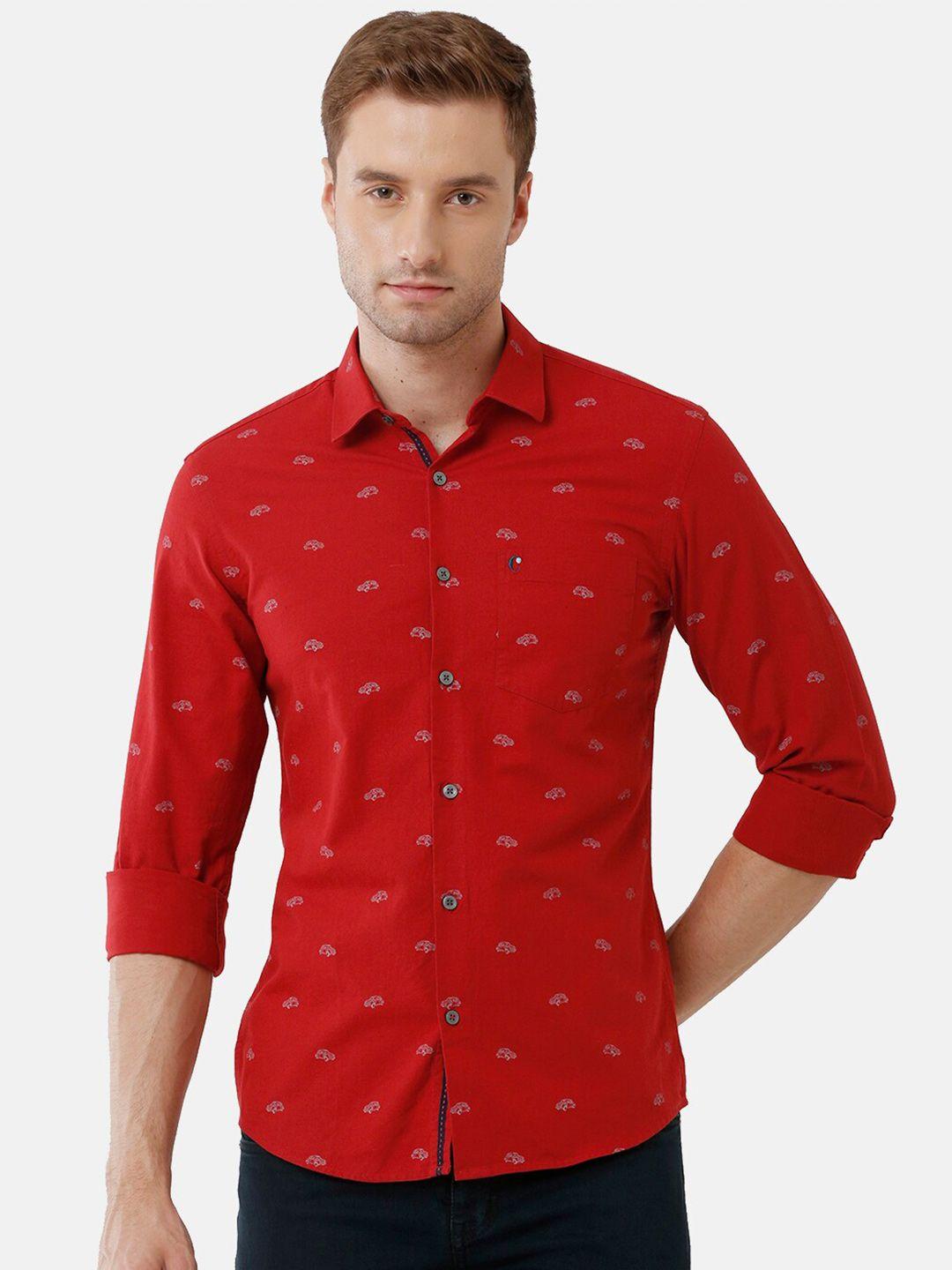 cavallo-by-linen-club-men-red-printed-linen-cotton-casual-shirt