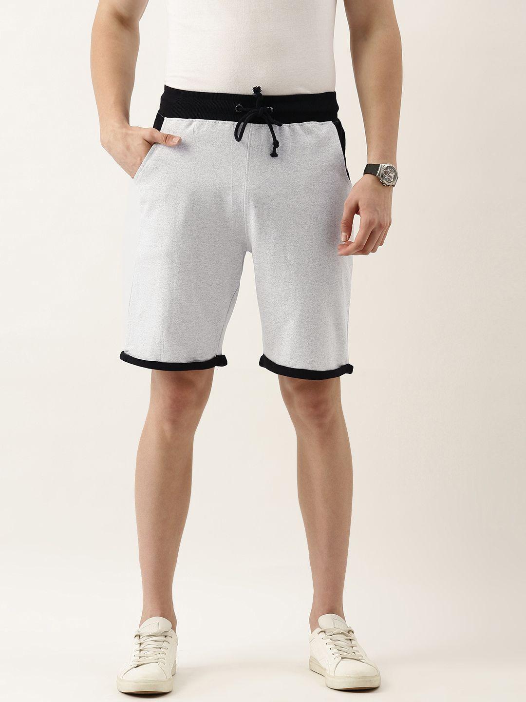 arise-men-white-solid-shorts