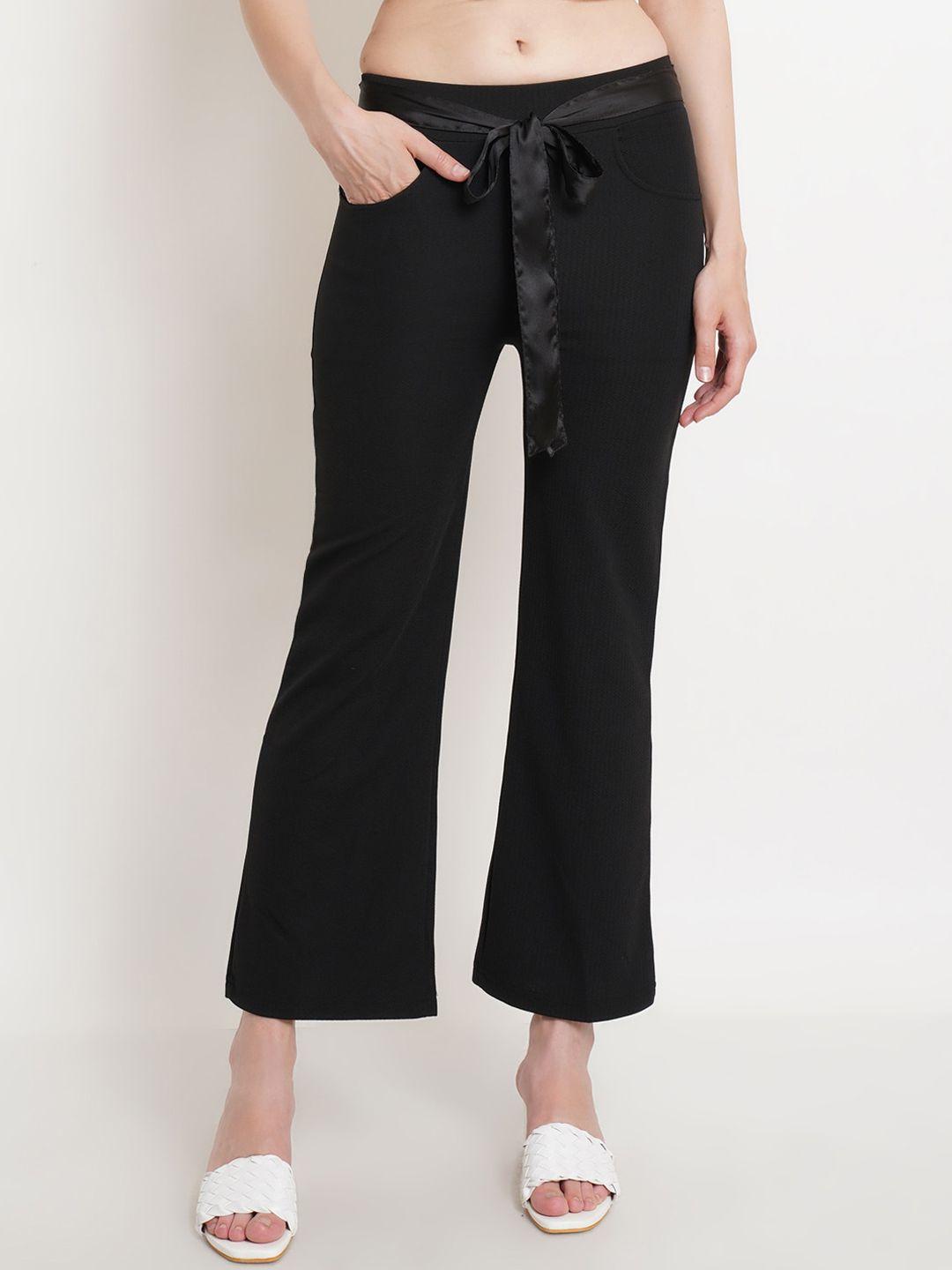 popwings-women-black-relaxed-easy-wash-trousers