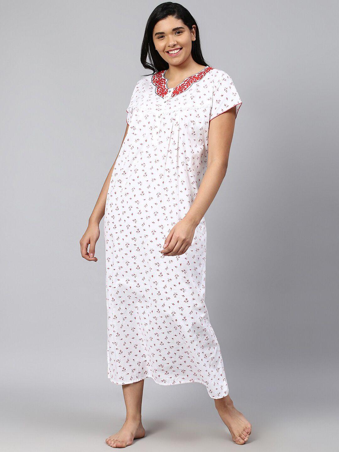 trundz-white-printed-pure-cotton-nightdress