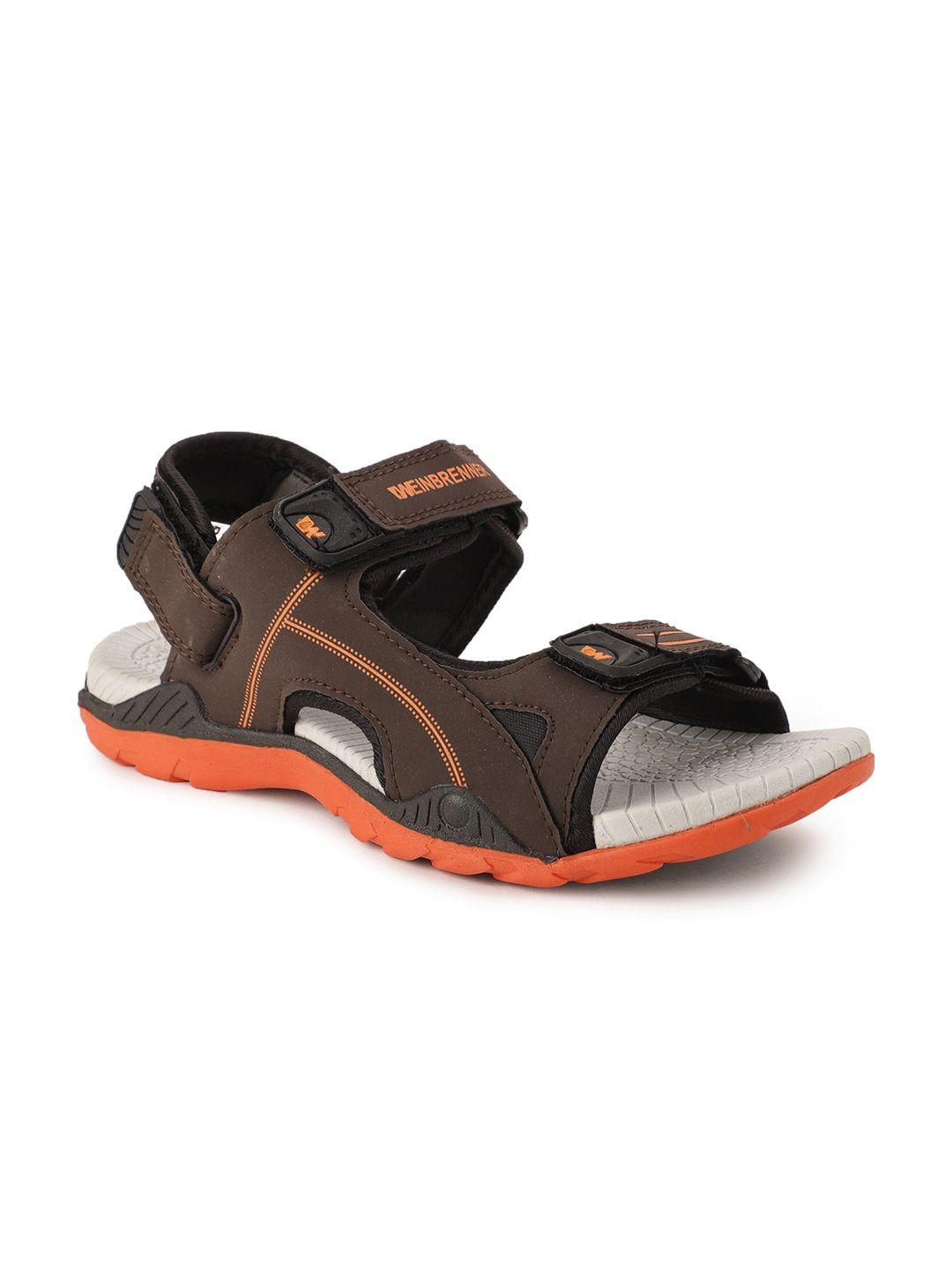 bata-boys-olive-grey-solid-sports-sandals