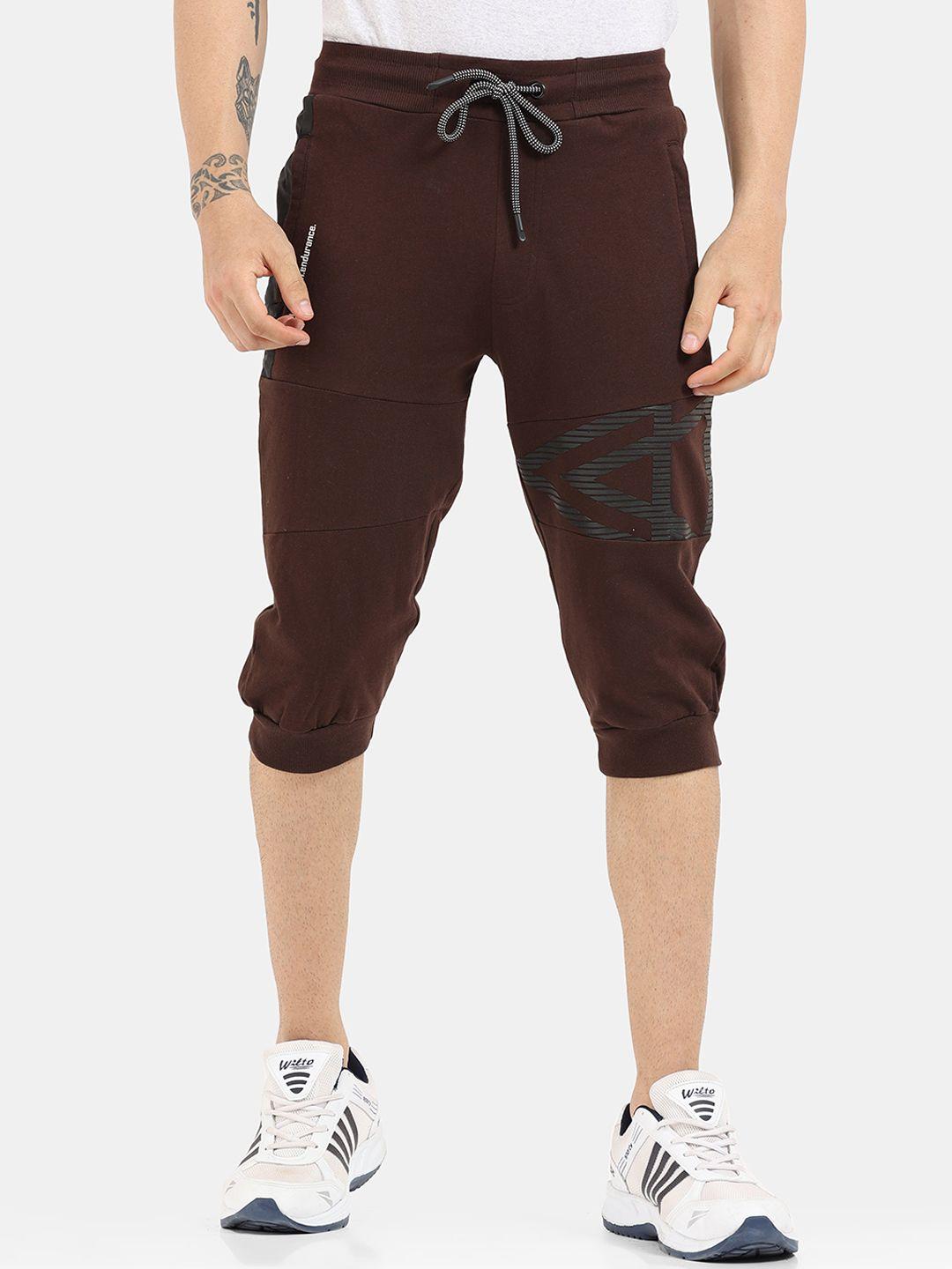 ardeur-men-brown-pure-cotton-shorts