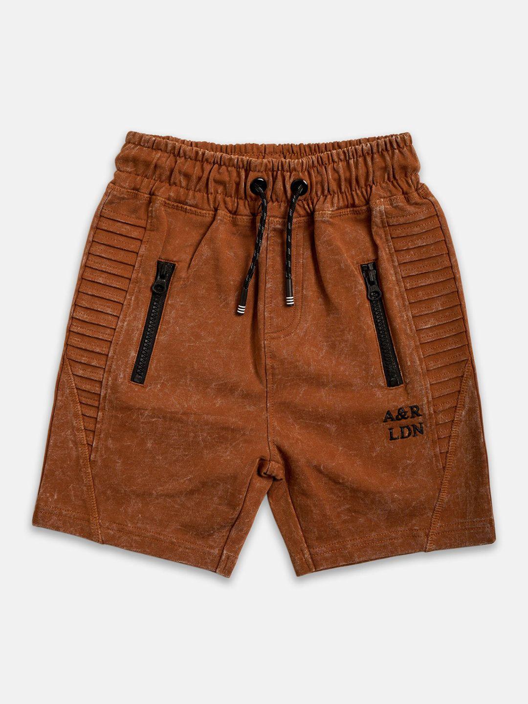 angel-&-rocket-boys-brown-shorts