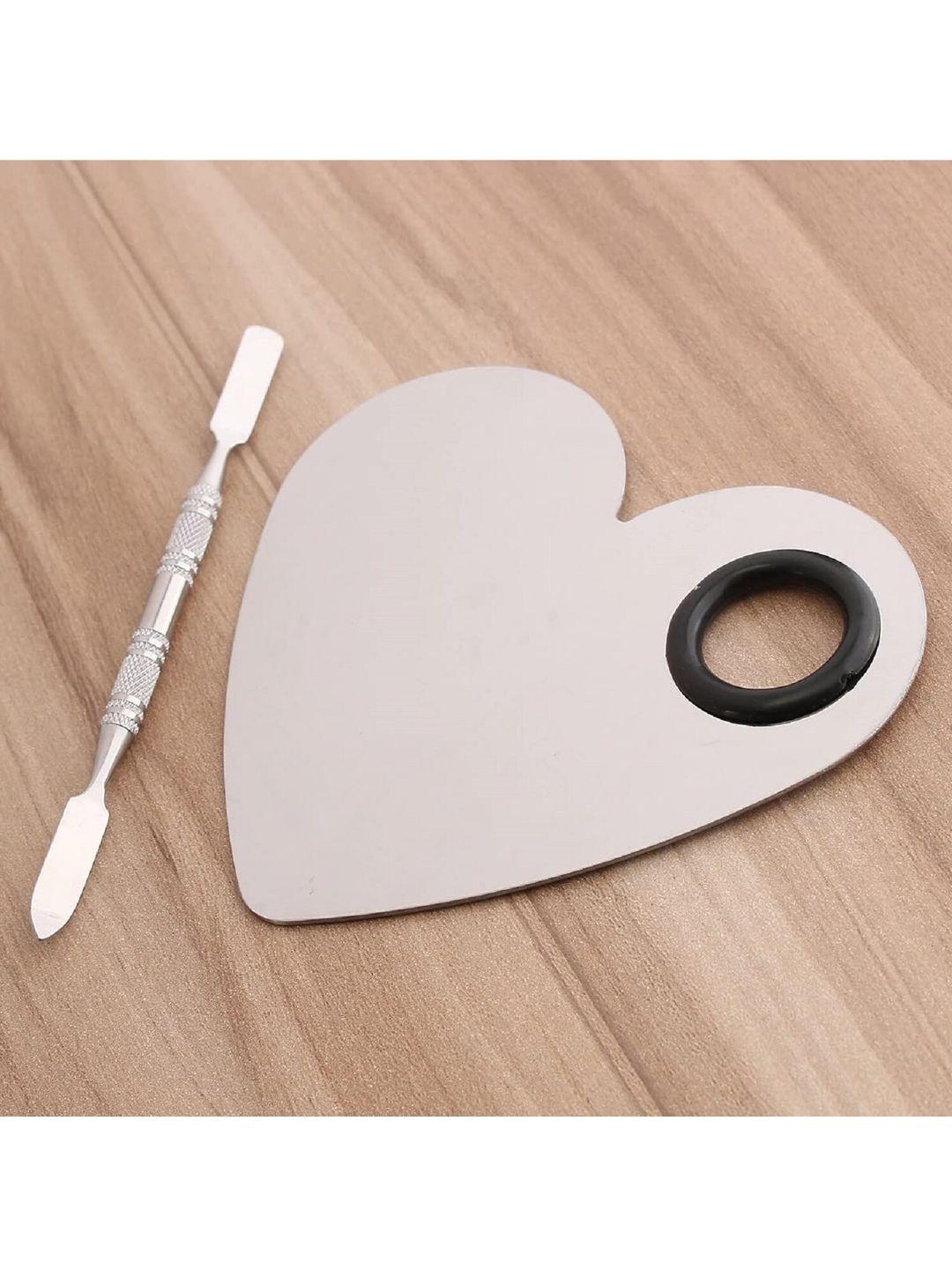 beaute-secrets-silver-cosmetics-mixing-plate-with-spatula