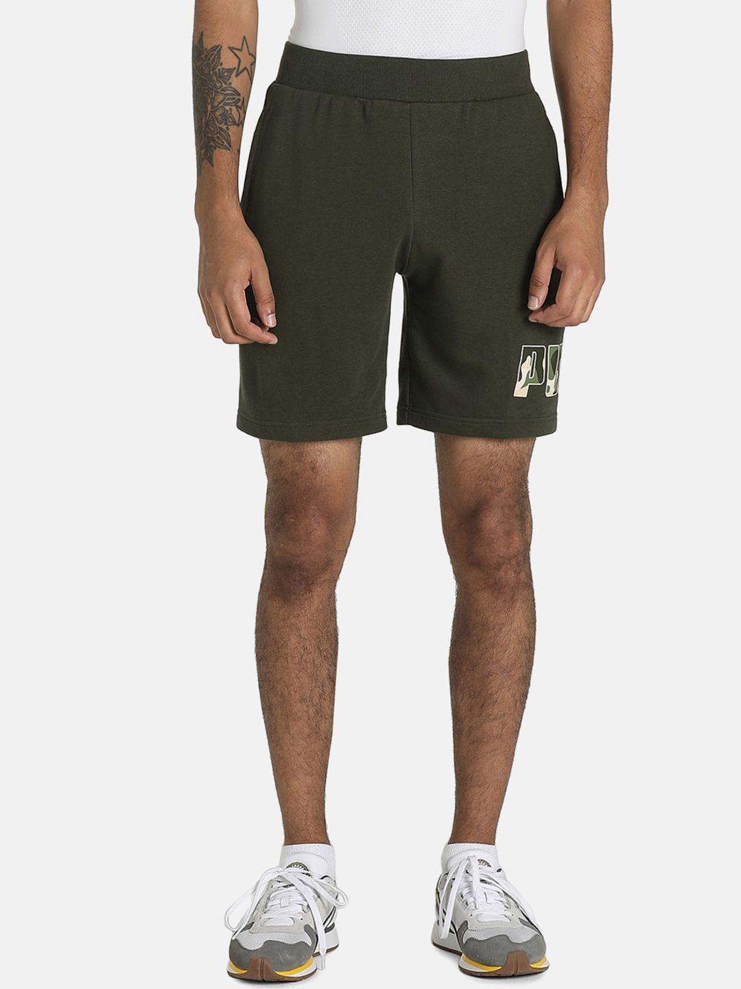puma-men-olive-green-rebel-camo-typography-printed-sports-shorts