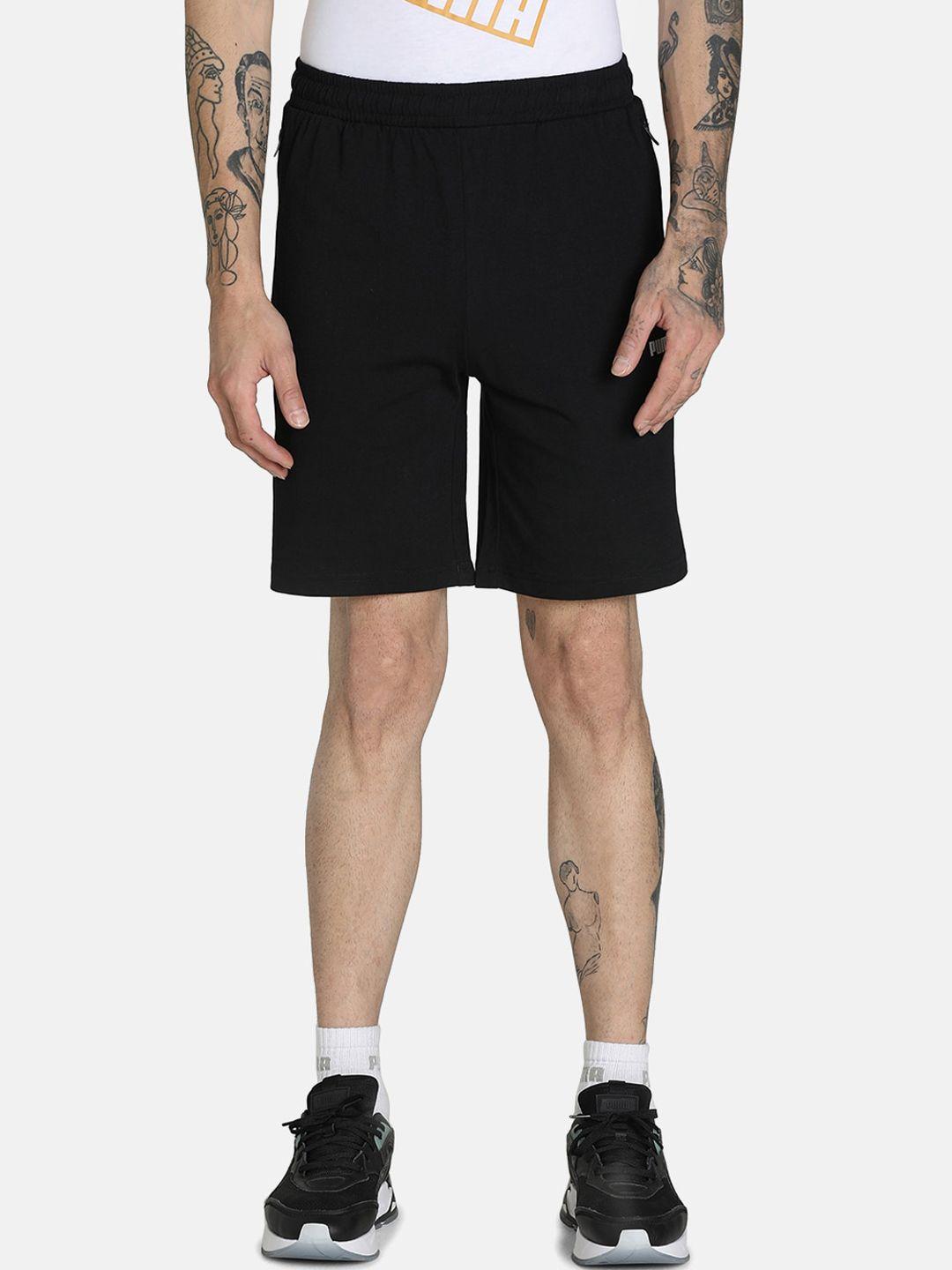 puma-men-black-solid-cotton-slim-fit-shorts