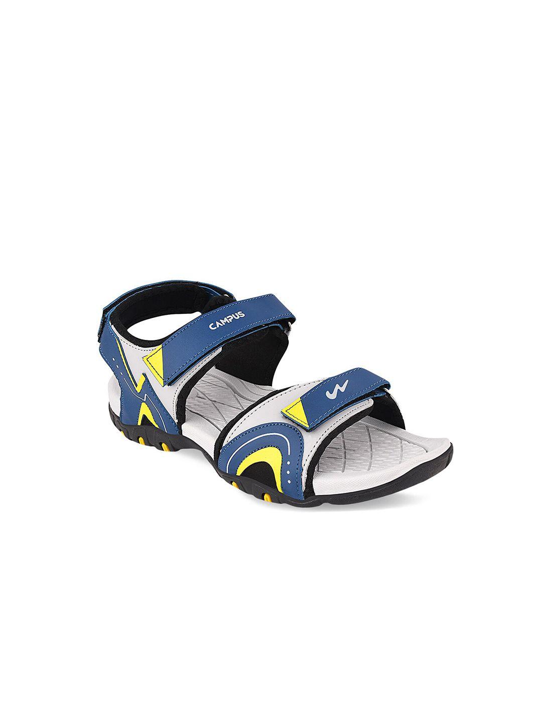 campus-men-blue-&-yellow-comfort-sandals