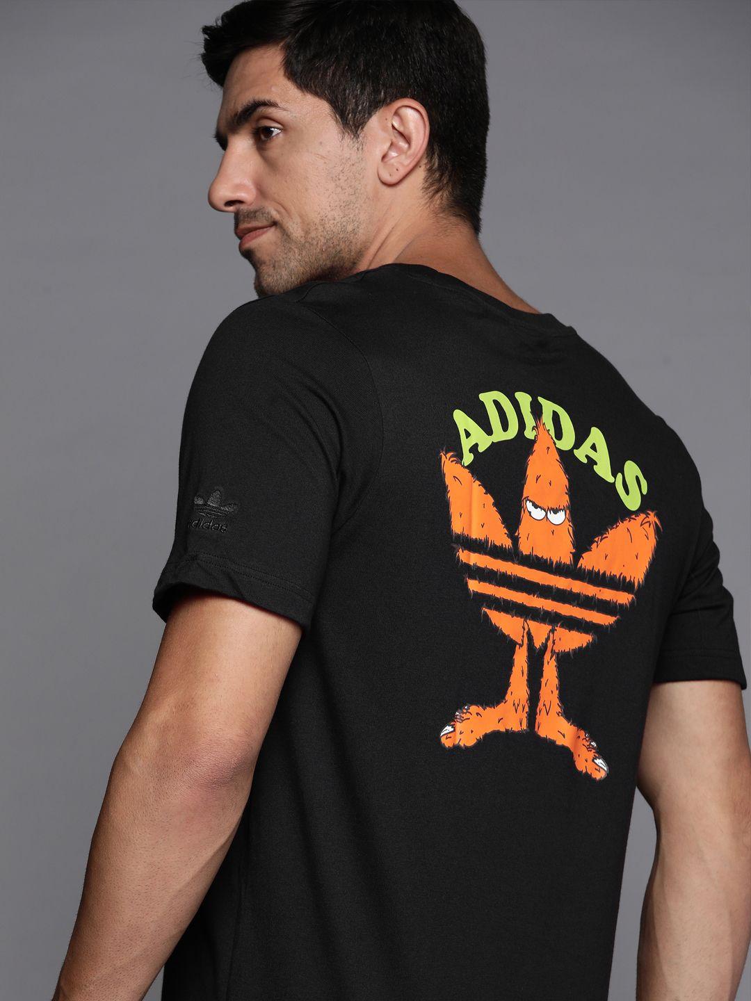 adidas-originals-men-black-brand-logo-printed-t-shirt