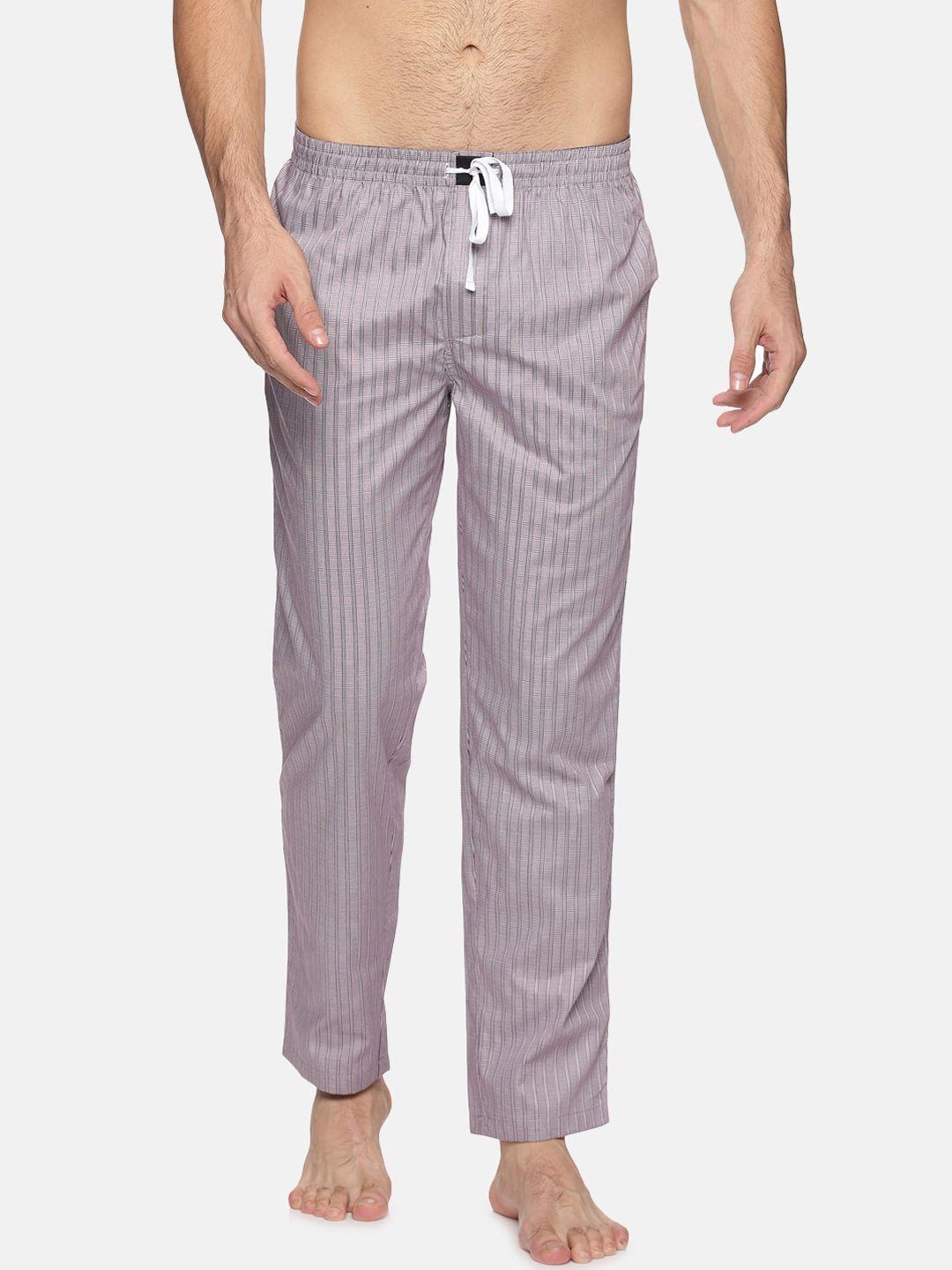 don-vino-men-grey-striped-cotton-lounge-pants