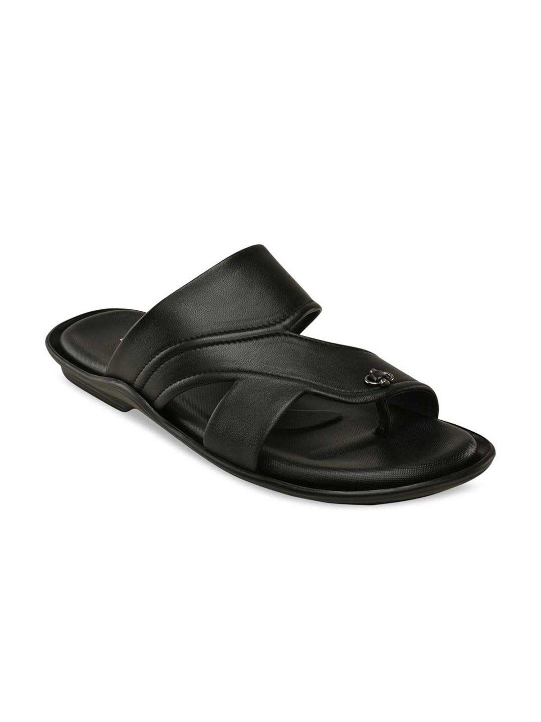 regal-men-black-leather-comfort-sandals