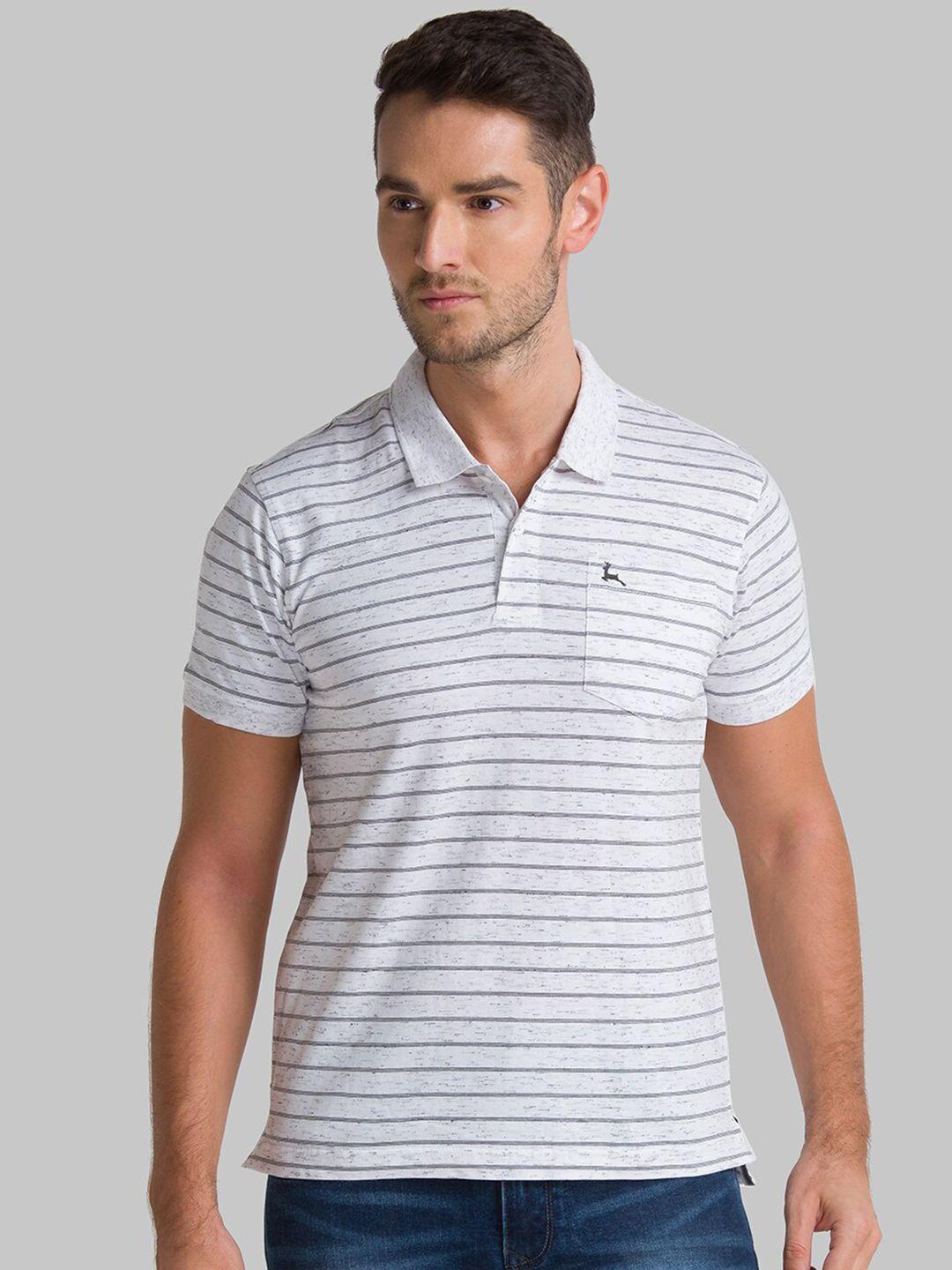 parx-men-white-striped-polo-collar-t-shirt