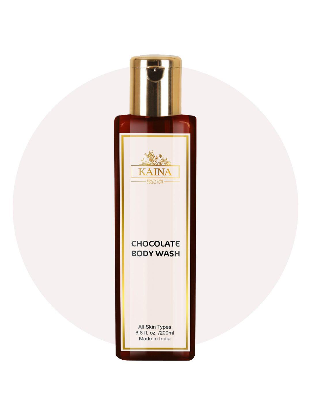 kaina-skincare-chocolate-body-wash-with-jojoba-oil-for-all-skin-types---200ml