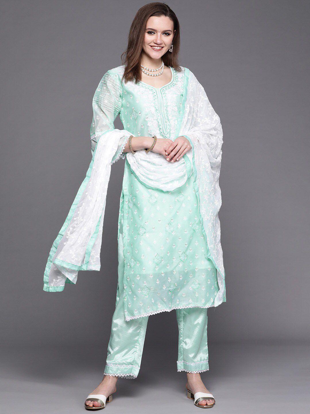chhabra-555-women-turquoise-blue-dress-material