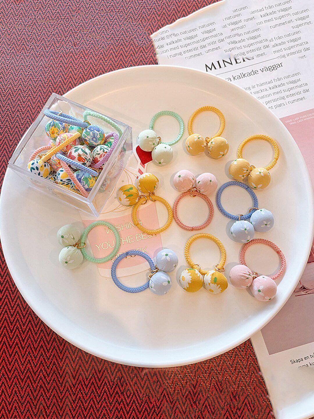 yellow-chimes-girls-multicolor-cute-charms-hair-ties-hair-bands-rubberbands