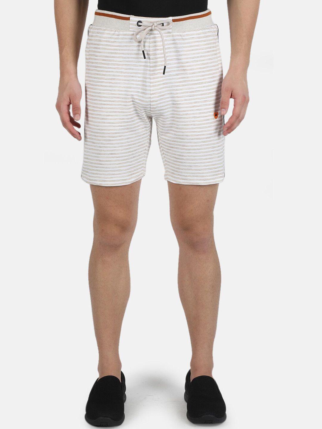 monte-carlo-men-beige-striped-shorts