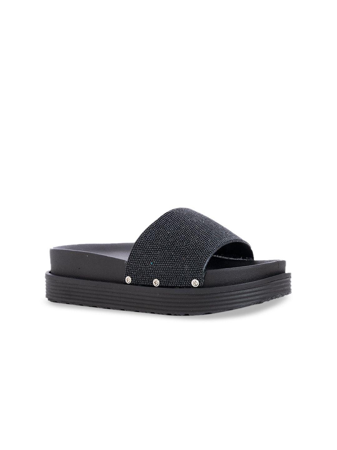 khadims-women-black-flatform-peep-toes-with-laser-cuts-slip-on-heels