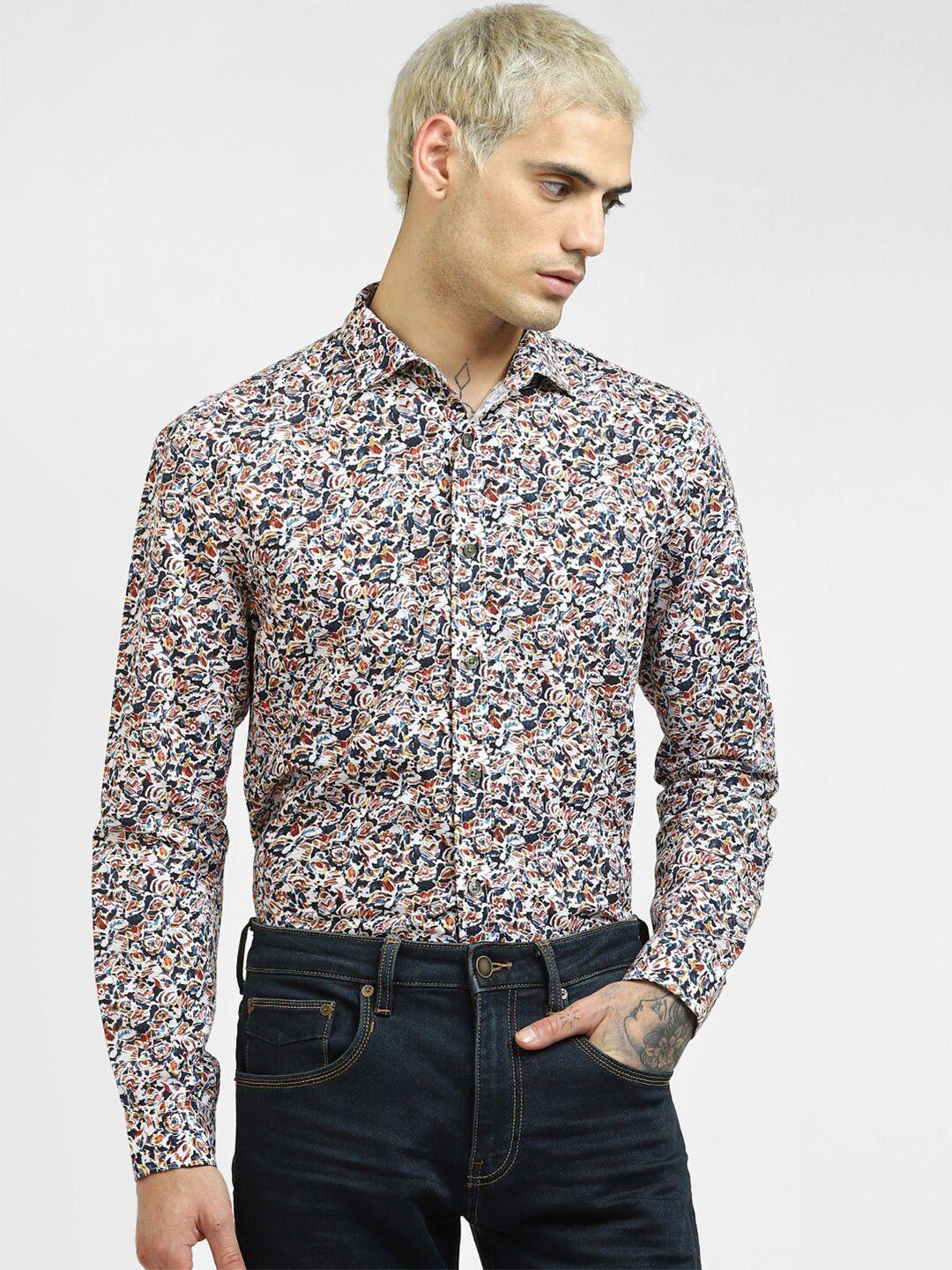 jack-&-jones-men-white-&-brown-floral-printed-casual-shirt