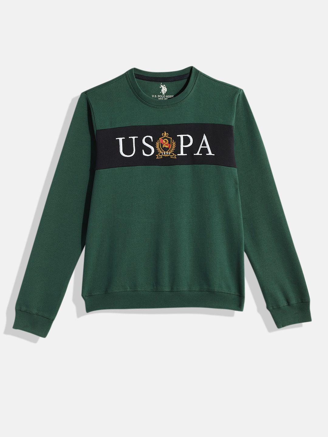 u.s.-polo-assn.-kids-boys-green-brand-logo-printed-round-neck-sweatshirt