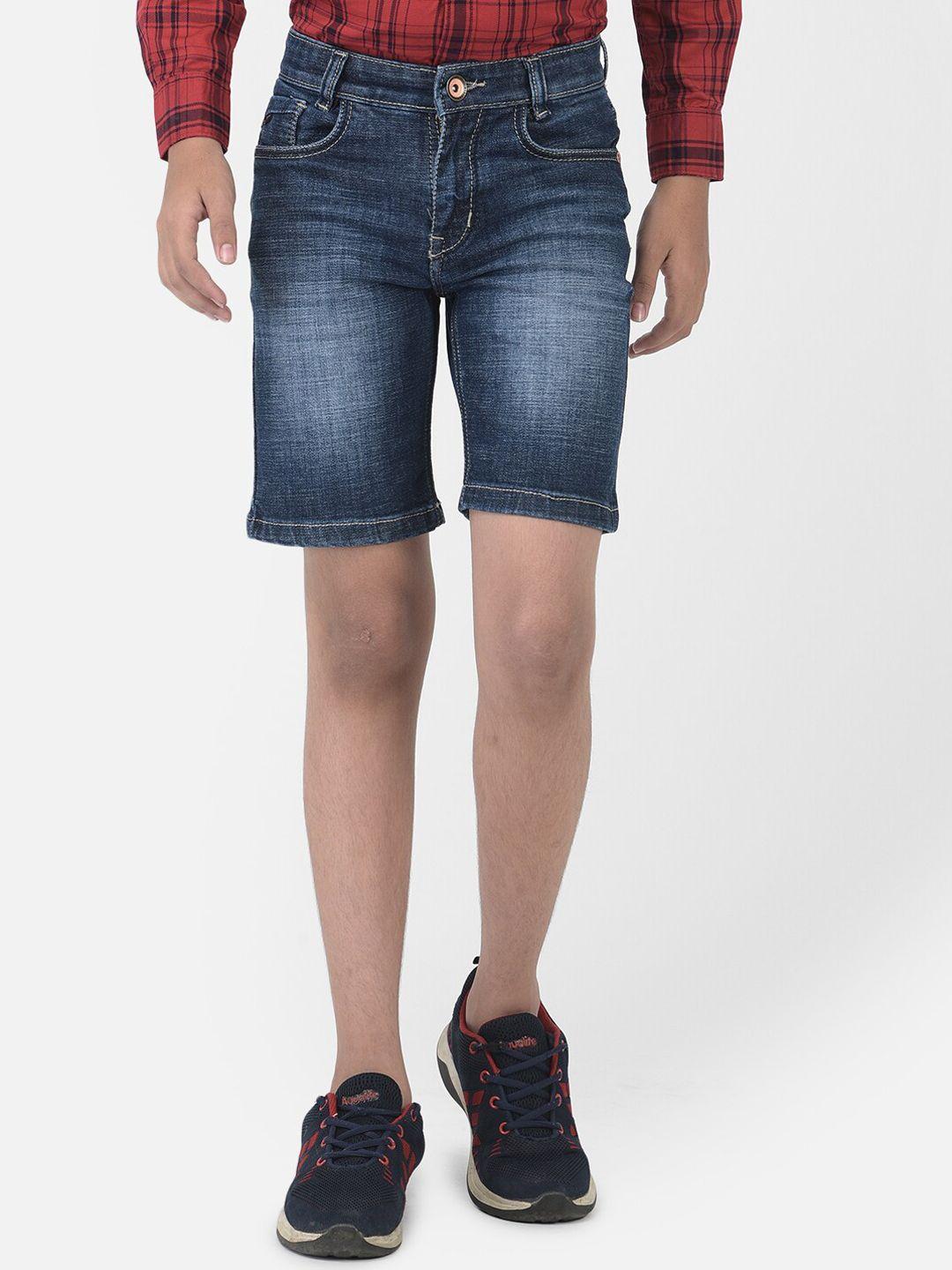 crimsoune-club-boys-blue-washed-slim-fit-outdoor-denim-shorts