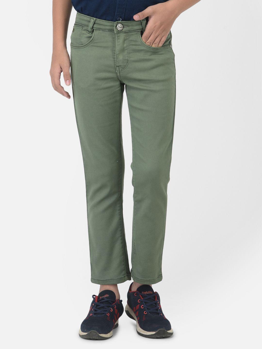 crimsoune-club-boys-olive-green-urban-slim-fit-trousers