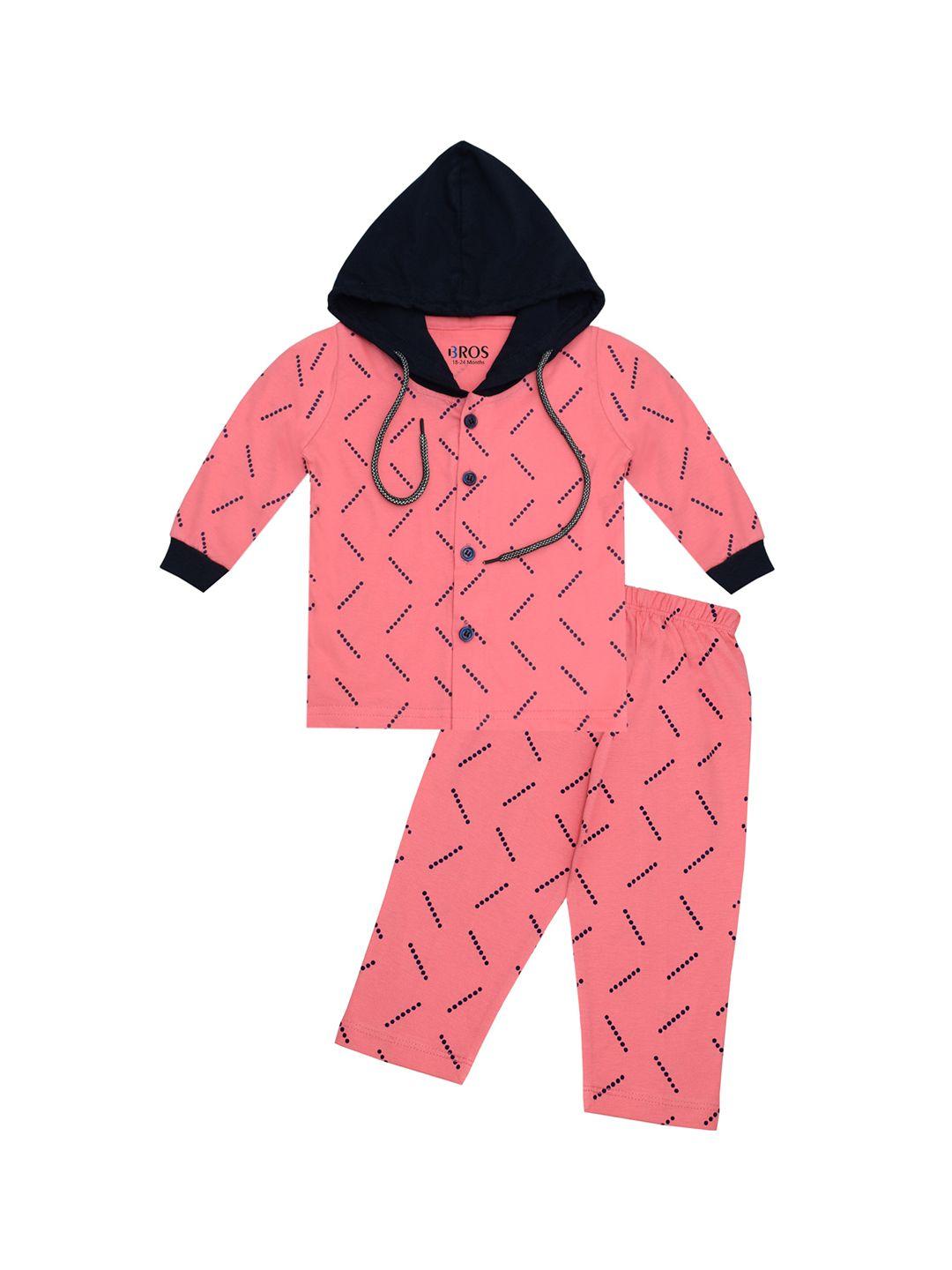 3bros-unisex-kids-pink-clothing-set